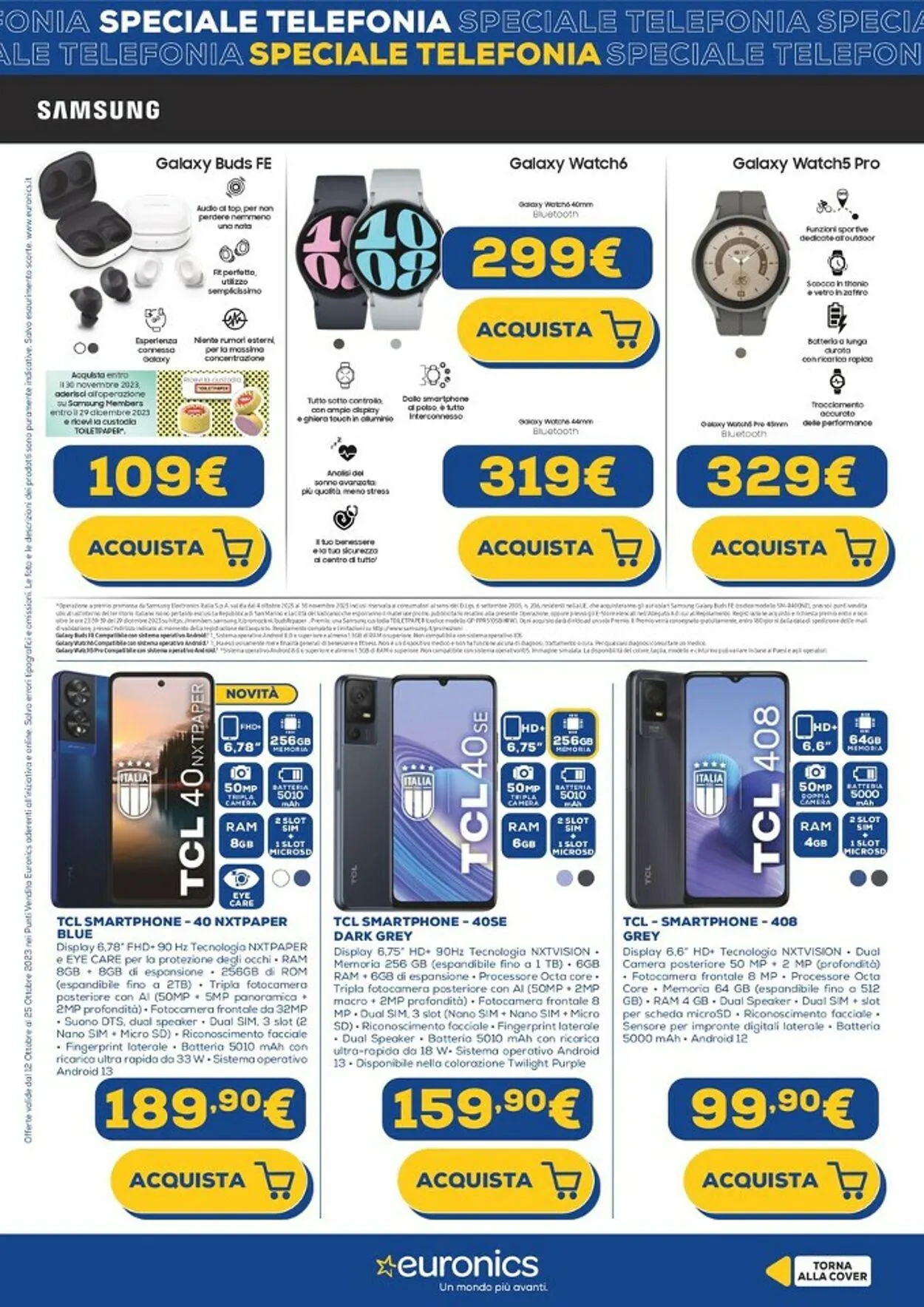 Euronics Volantino attuale da 16 ottobre a 31 dicembre di 2023 - Pagina del volantino 3