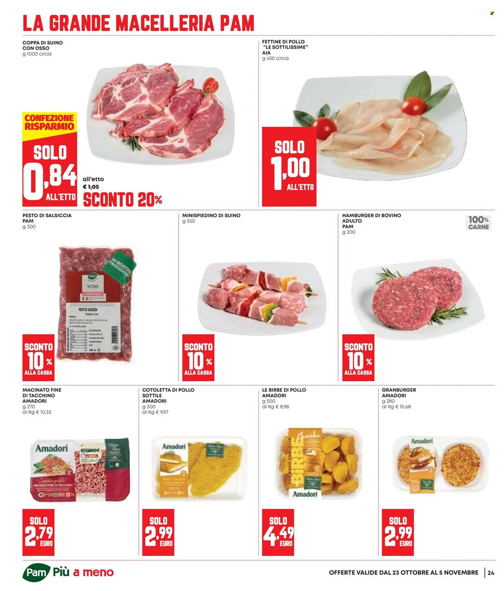 Volantino Pam da 23 ottobre a 5 novembre di 2025 - Pagina del volantino 24