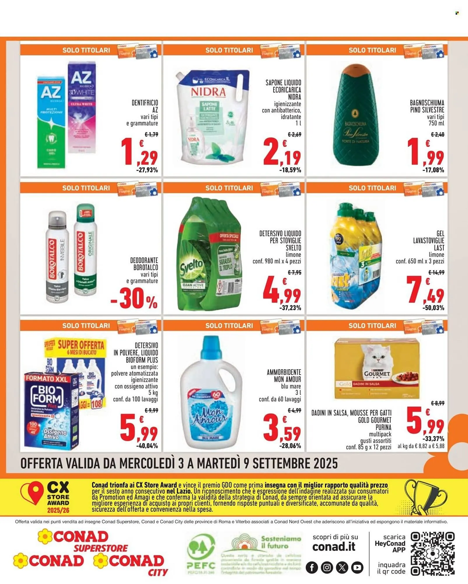 Volantino Conad da 3 settembre a 9 settembre di 2025 - Pagina del volantino 8