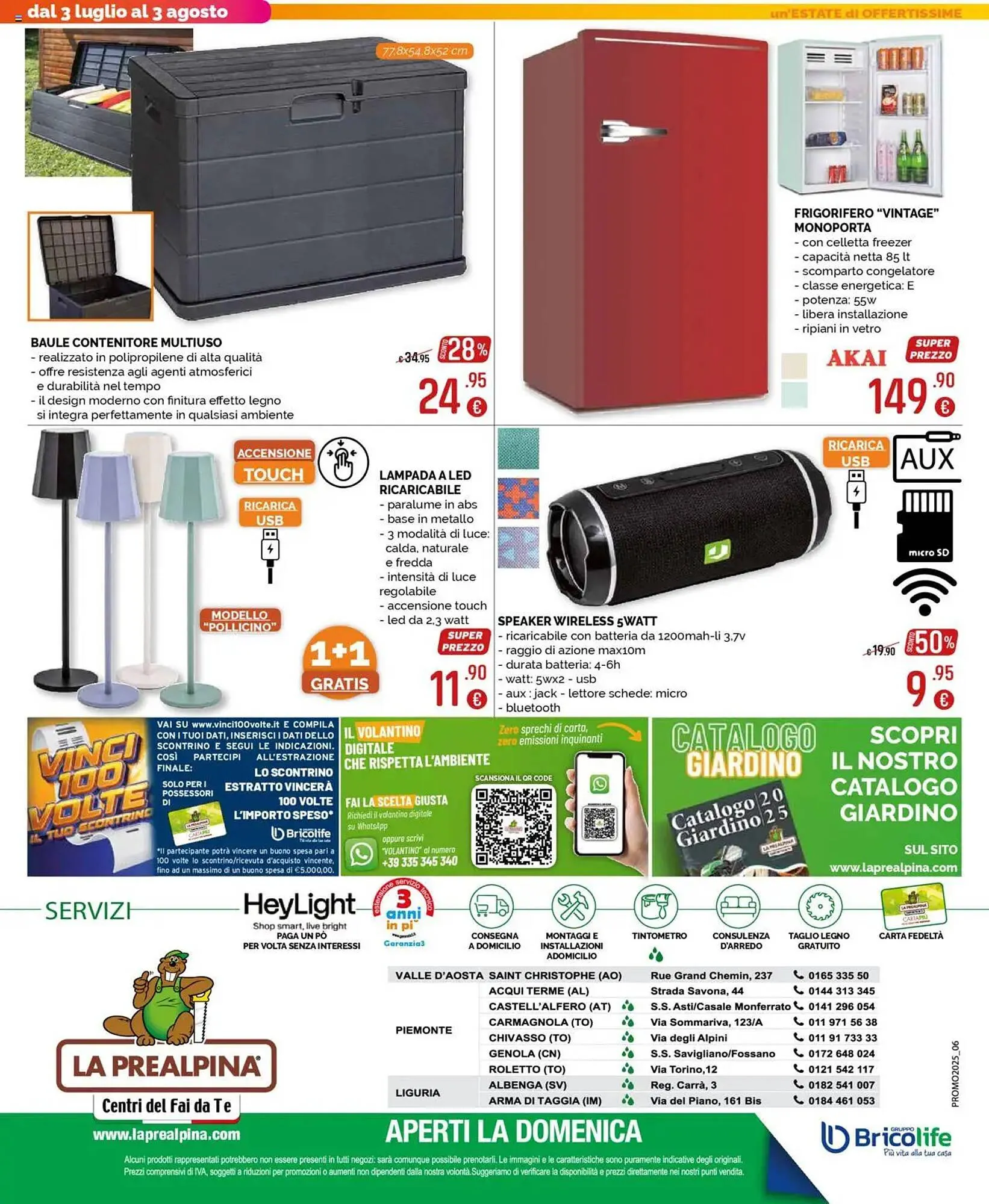 Volantino La Prealpina da 3 luglio a 3 agosto di 2025 - Pagina del volantino 16
