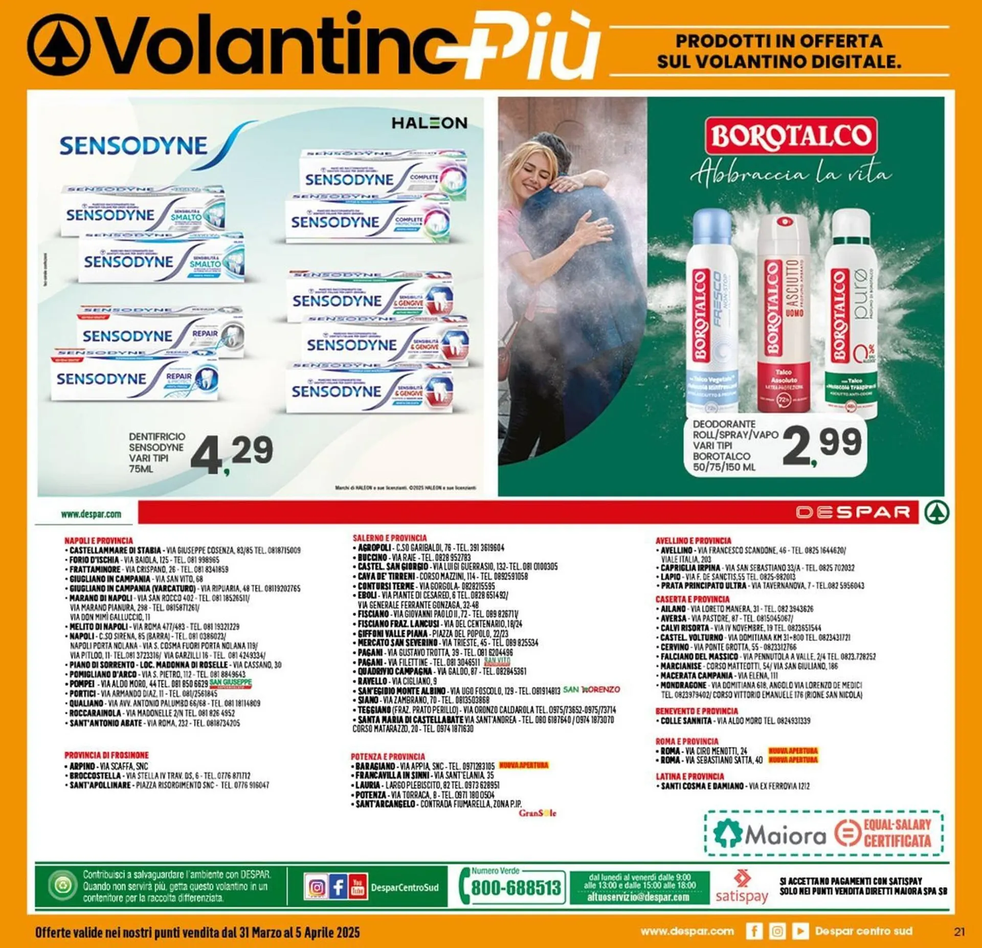 Volantino Despar da 31 marzo a 5 aprile di 2025 - Pagina del volantino 21