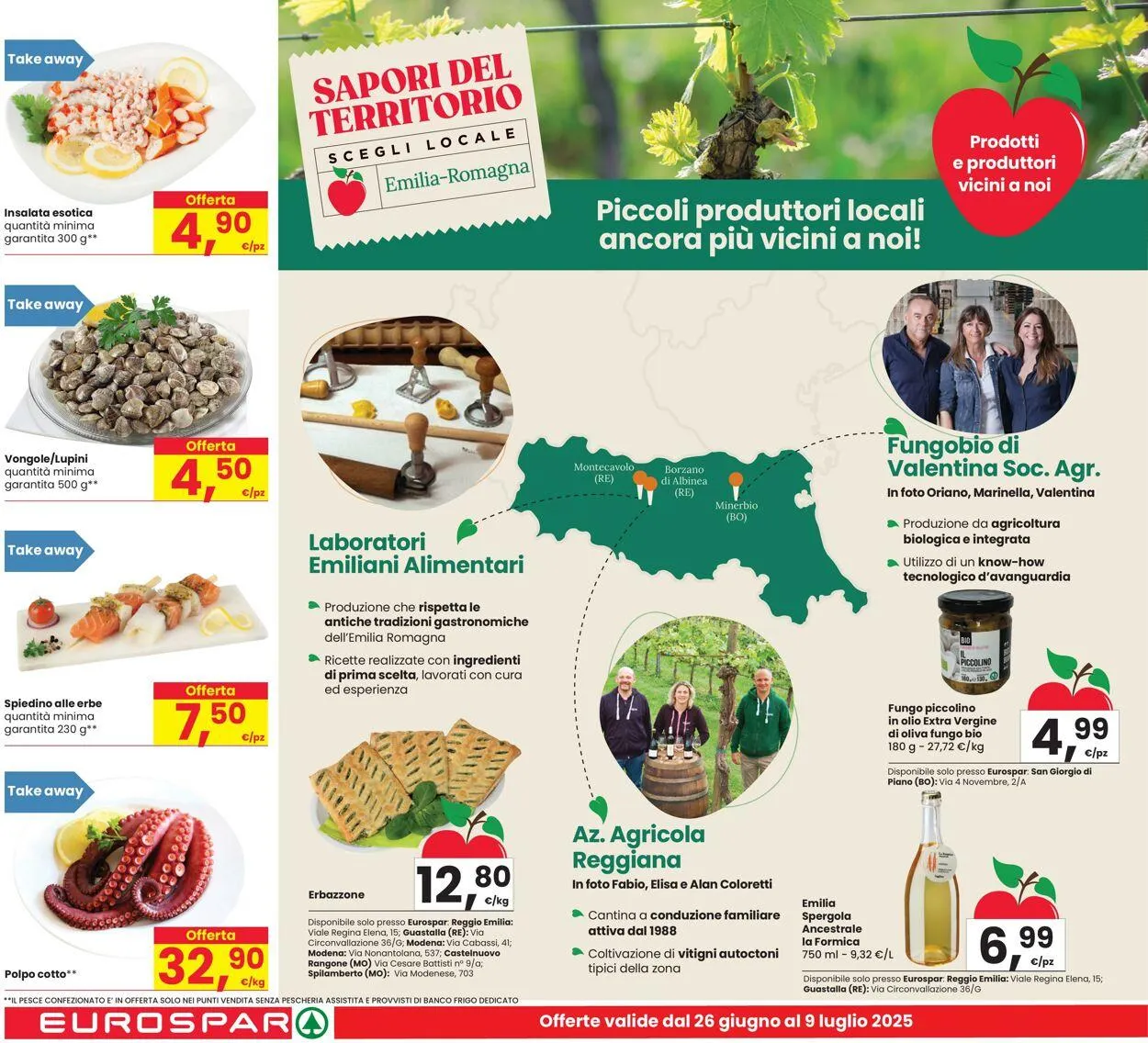 Eurospar Volantino attuale da 26 giugno a 9 luglio di 2025 - Pagina del volantino 12