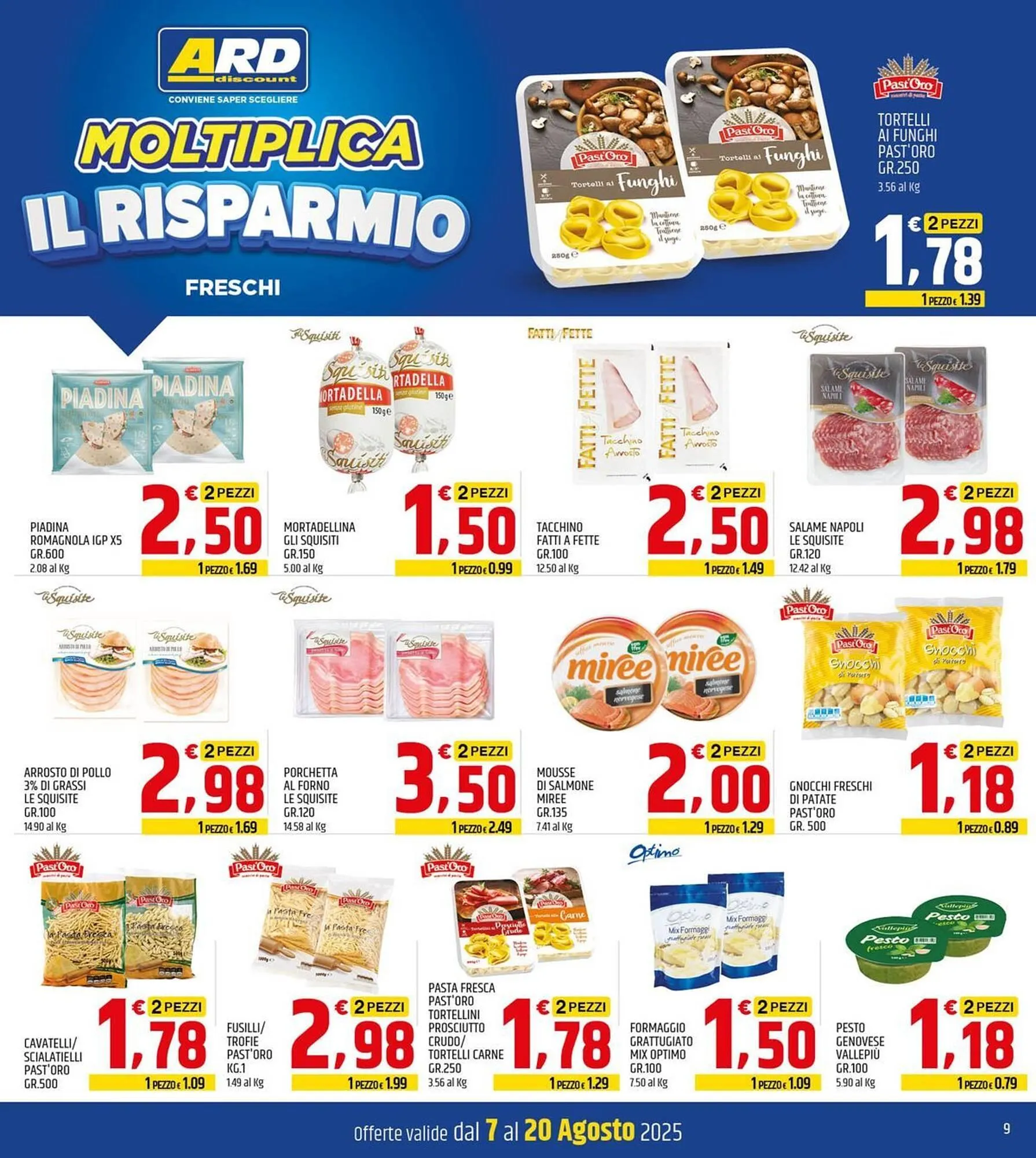 Volantino Ard Discount da 7 agosto a 20 agosto di 2025 - Pagina del volantino 9