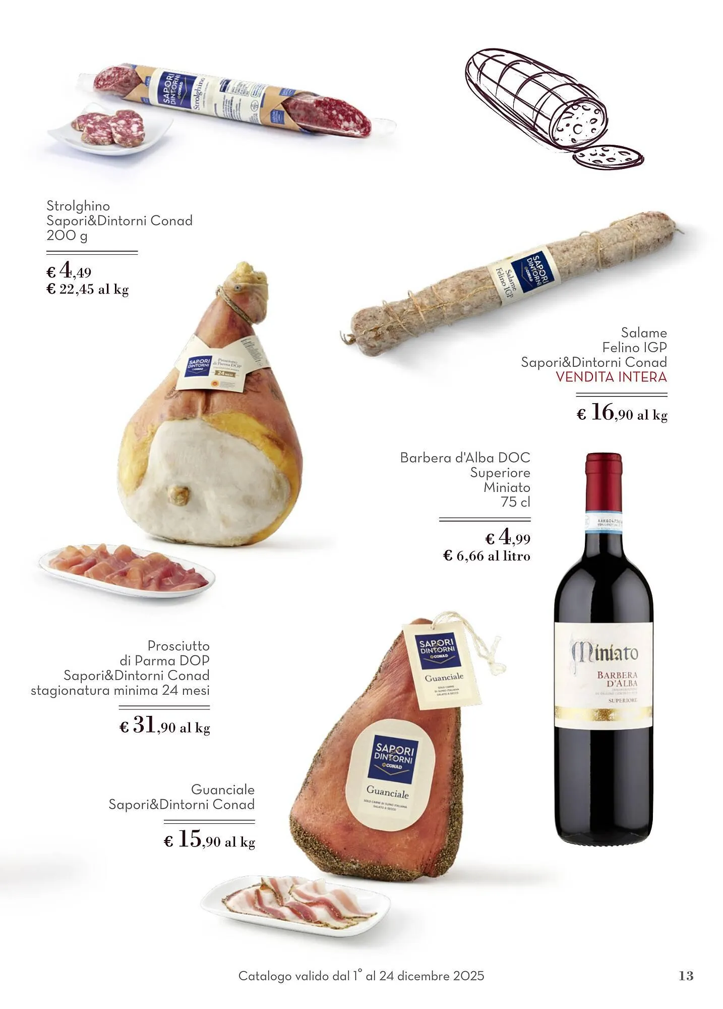 Volantino Conad da 1 dicembre a 24 dicembre di 2025 - Pagina del volantino 13