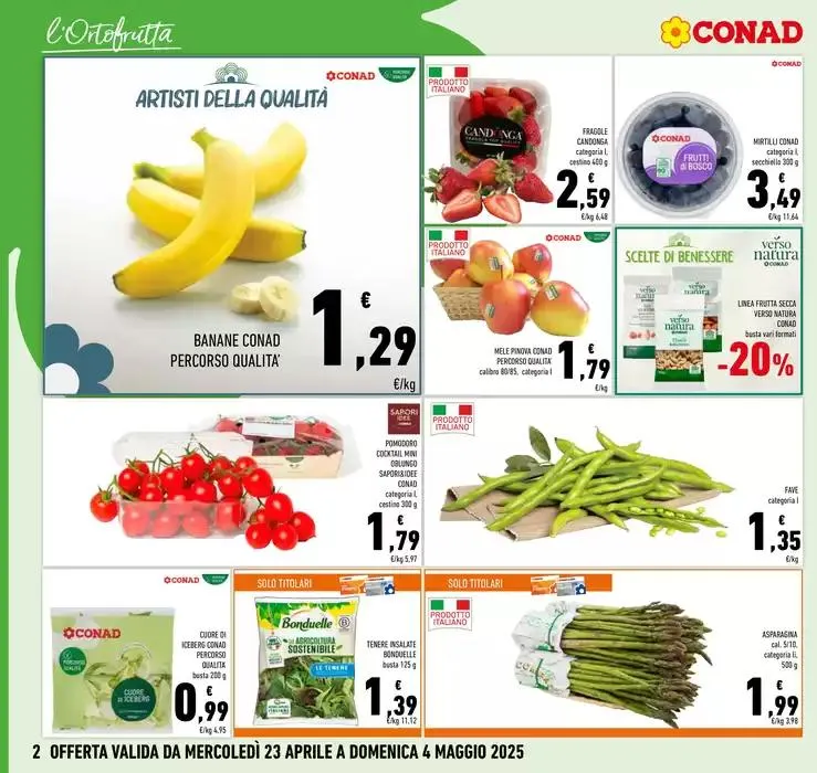 PREZZI KO da 23 aprile a 4 maggio di 2025 - Pagina del volantino 2