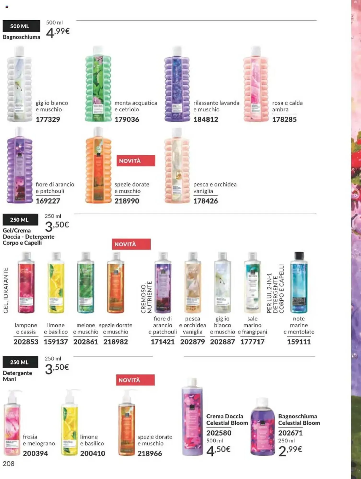 Catalogo Avon da 1 ottobre a 31 ottobre di 2025 - Pagina del volantino 208