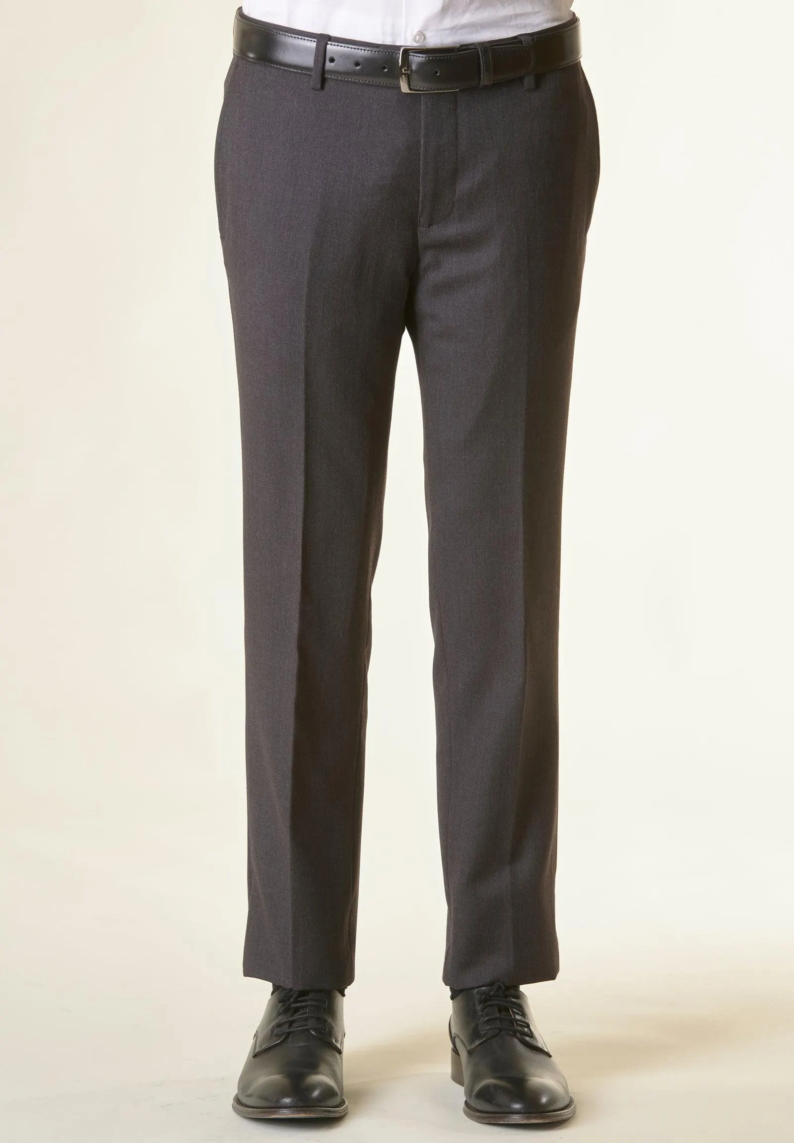 Pantalone antracite saglia lana custom