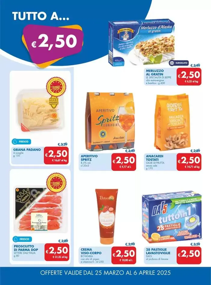 Tutto a... €1,00 €2,00 €3,00 da 25 marzo a 6 aprile di 2025 - Pagina del volantino 7