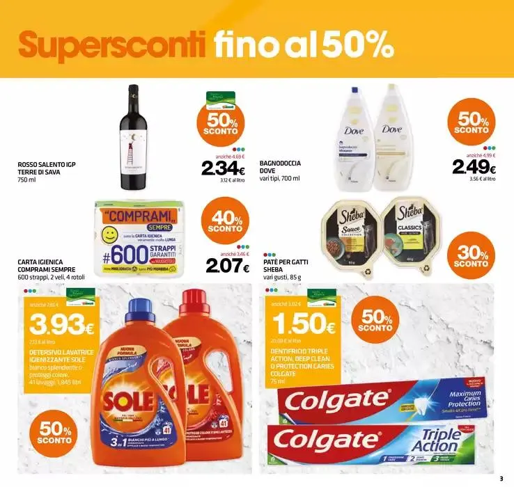 Supersconti fino al 50% da 3 gennaio a 15 gennaio di 2025 - Pagina del volantino 3
