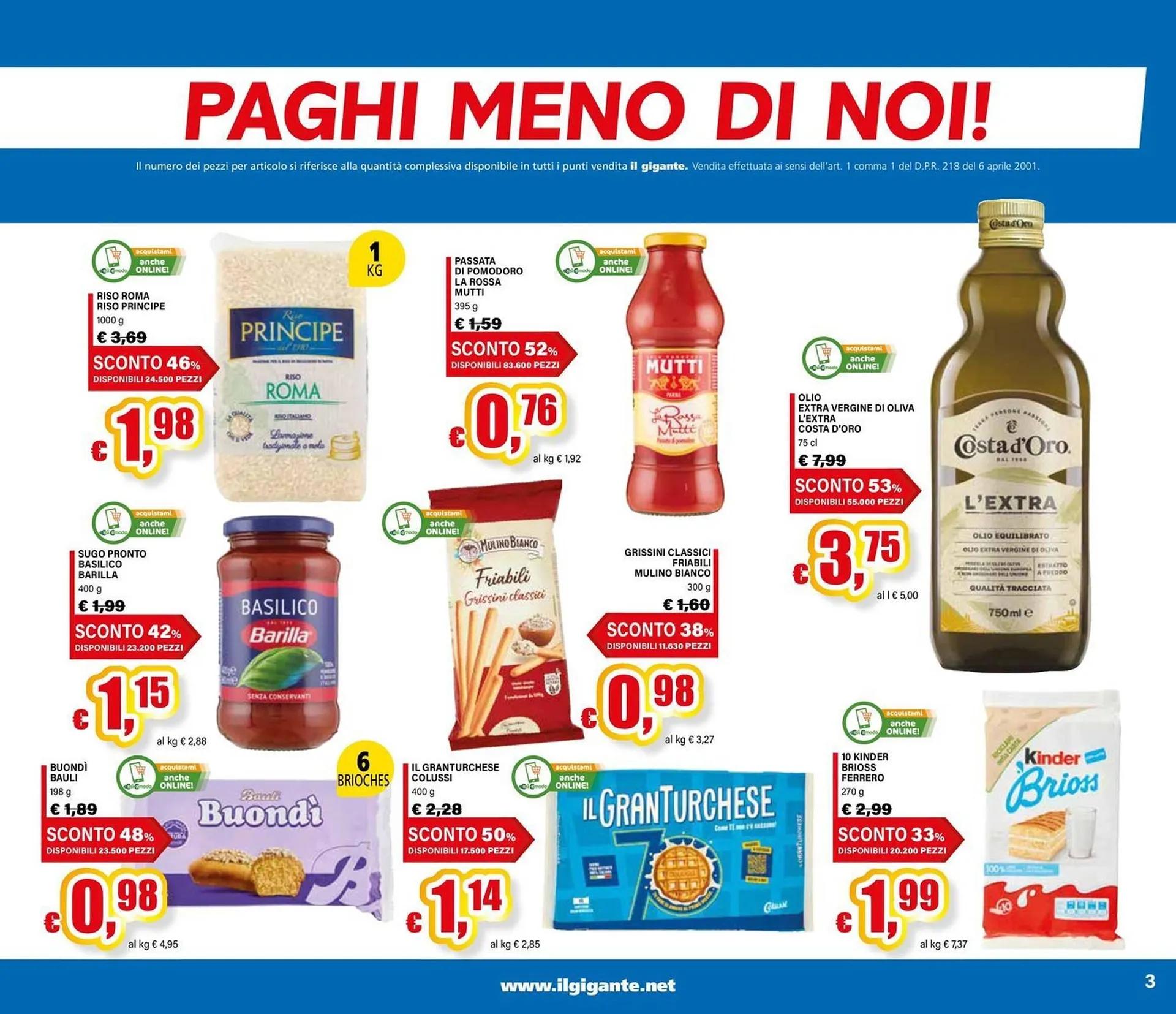 Volantino Il Gigante da 4 dicembre a 14 dicembre di 2025 - Pagina del volantino 3