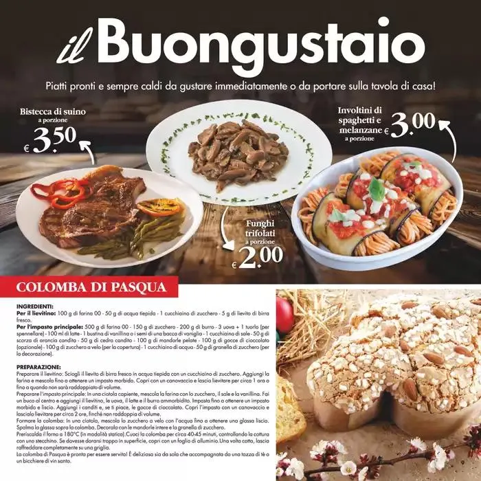 Aspettando pasque con gusto&qualita da 1 aprile a 10 aprile di 2025 - Pagina del volantino 9