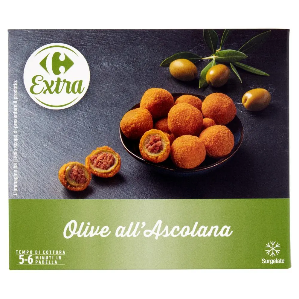 Carrefour Extra Olive all'Ascolana Surgelate 250 g