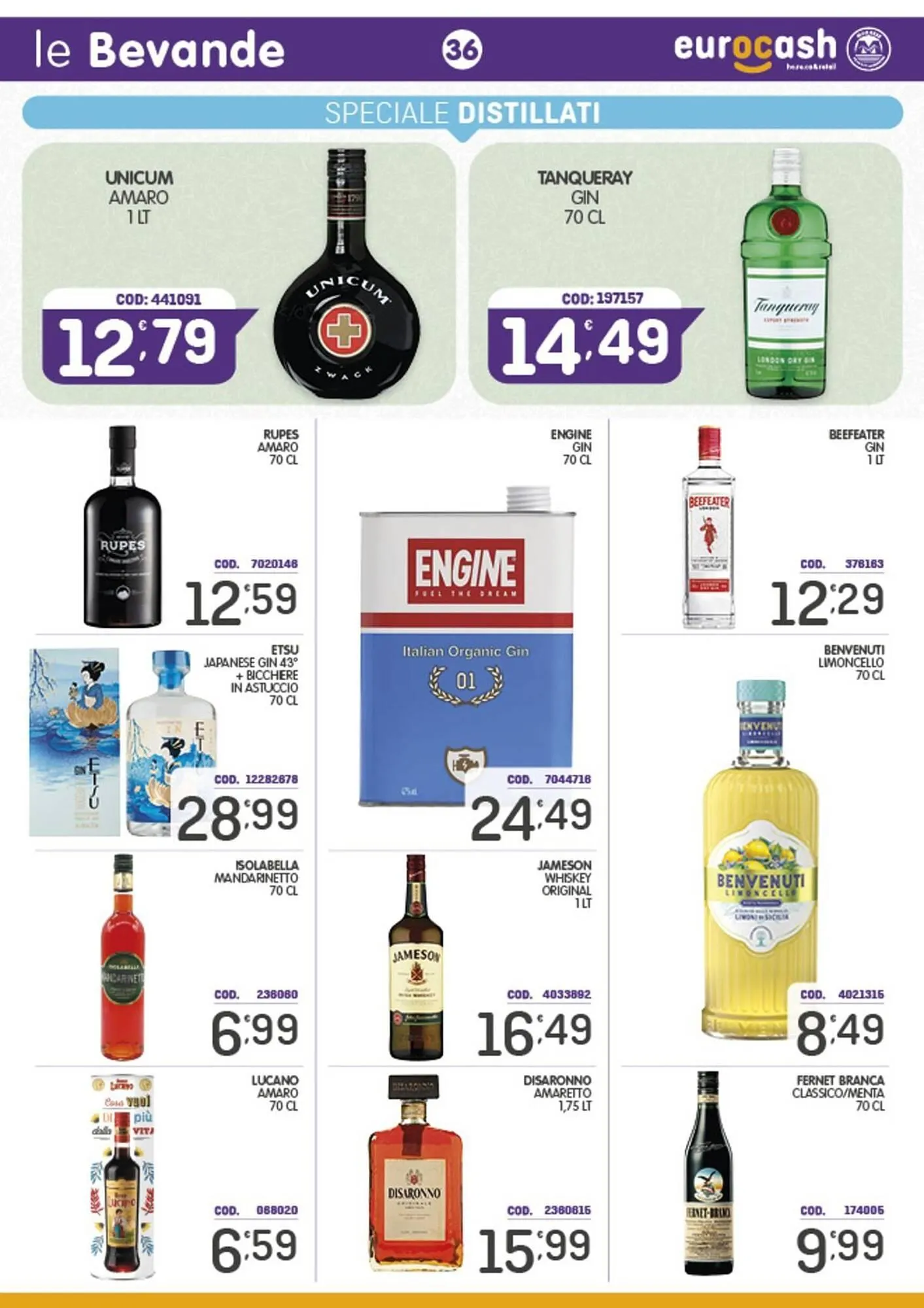 Volantino Eurocash da 23 giugno a 13 luglio di 2025 - Pagina del volantino 36