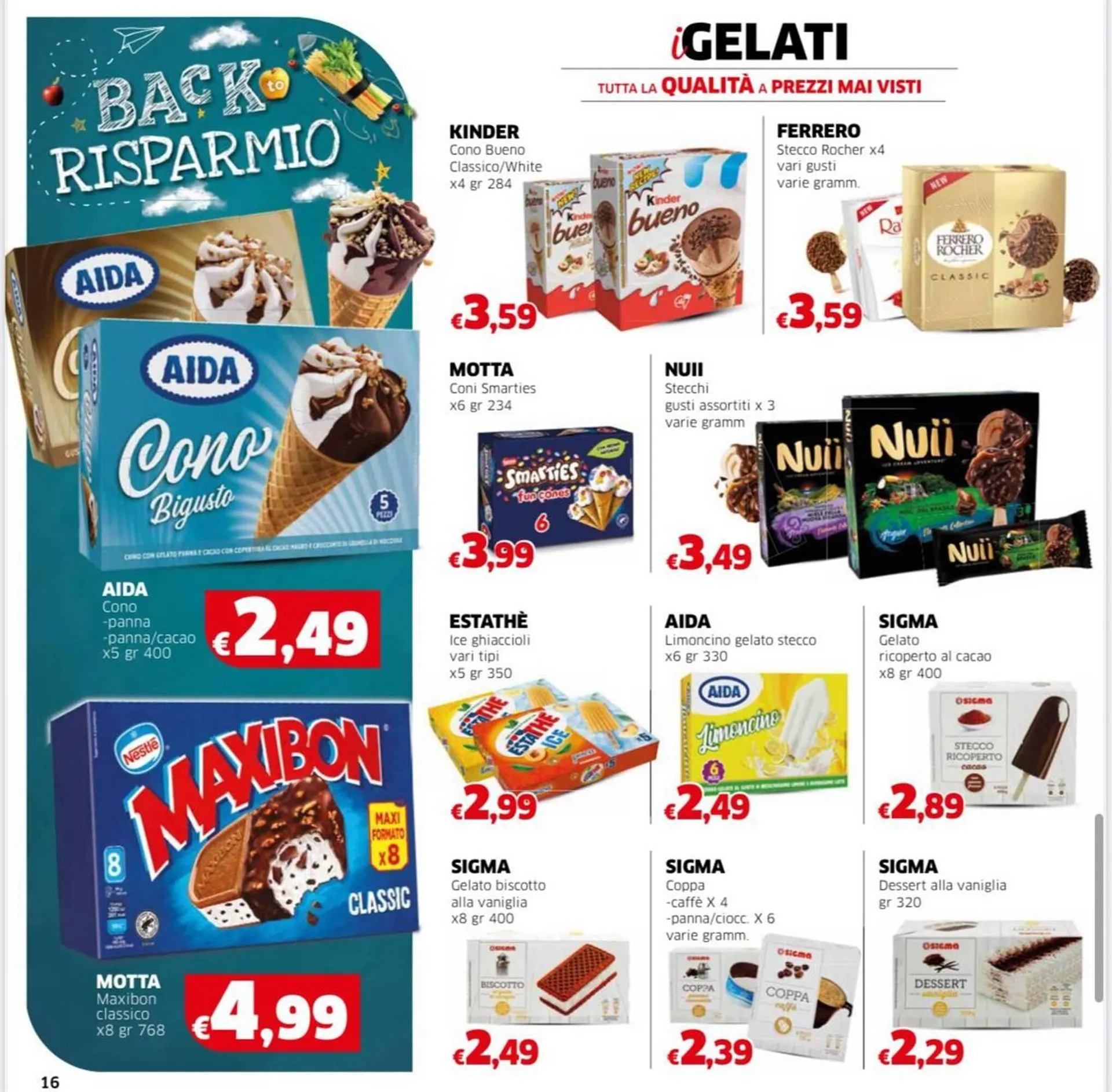 Volantino Mercati Alimentari da 28 agosto a 10 settembre di 2025 - Pagina del volantino 16
