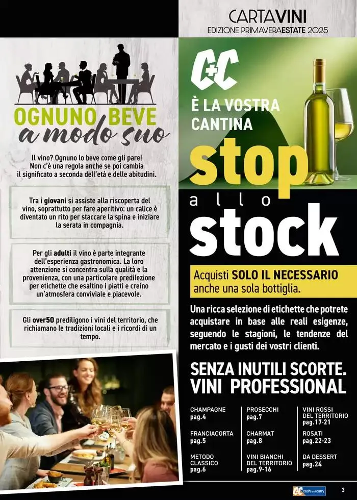 CARTA VINI da 7 aprile a 18 maggio di 2025 - Pagina del volantino 3