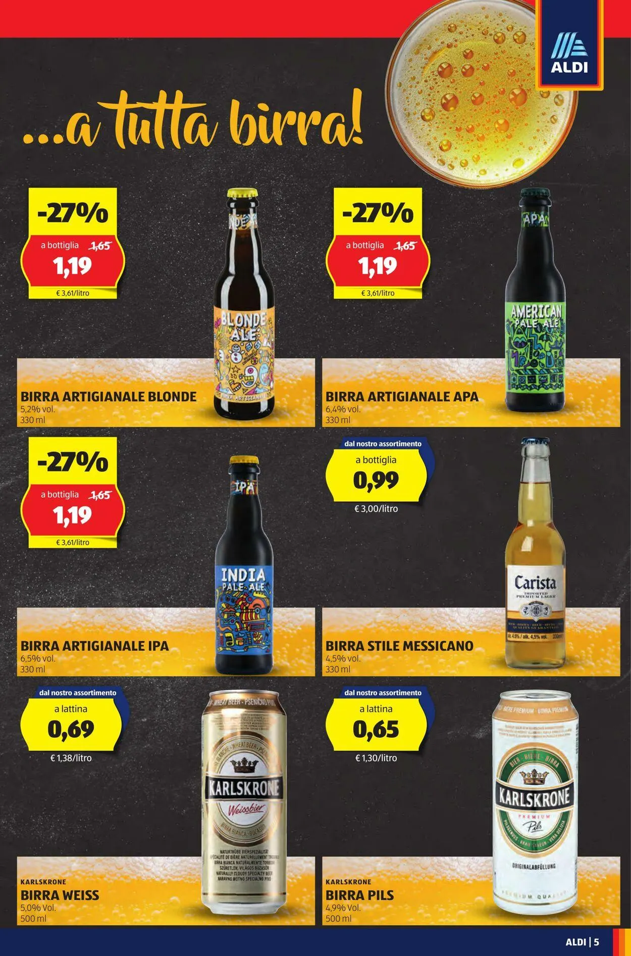 Aldi Volantino attuale da 21 aprile a 27 aprile di 2025 - Pagina del volantino 5