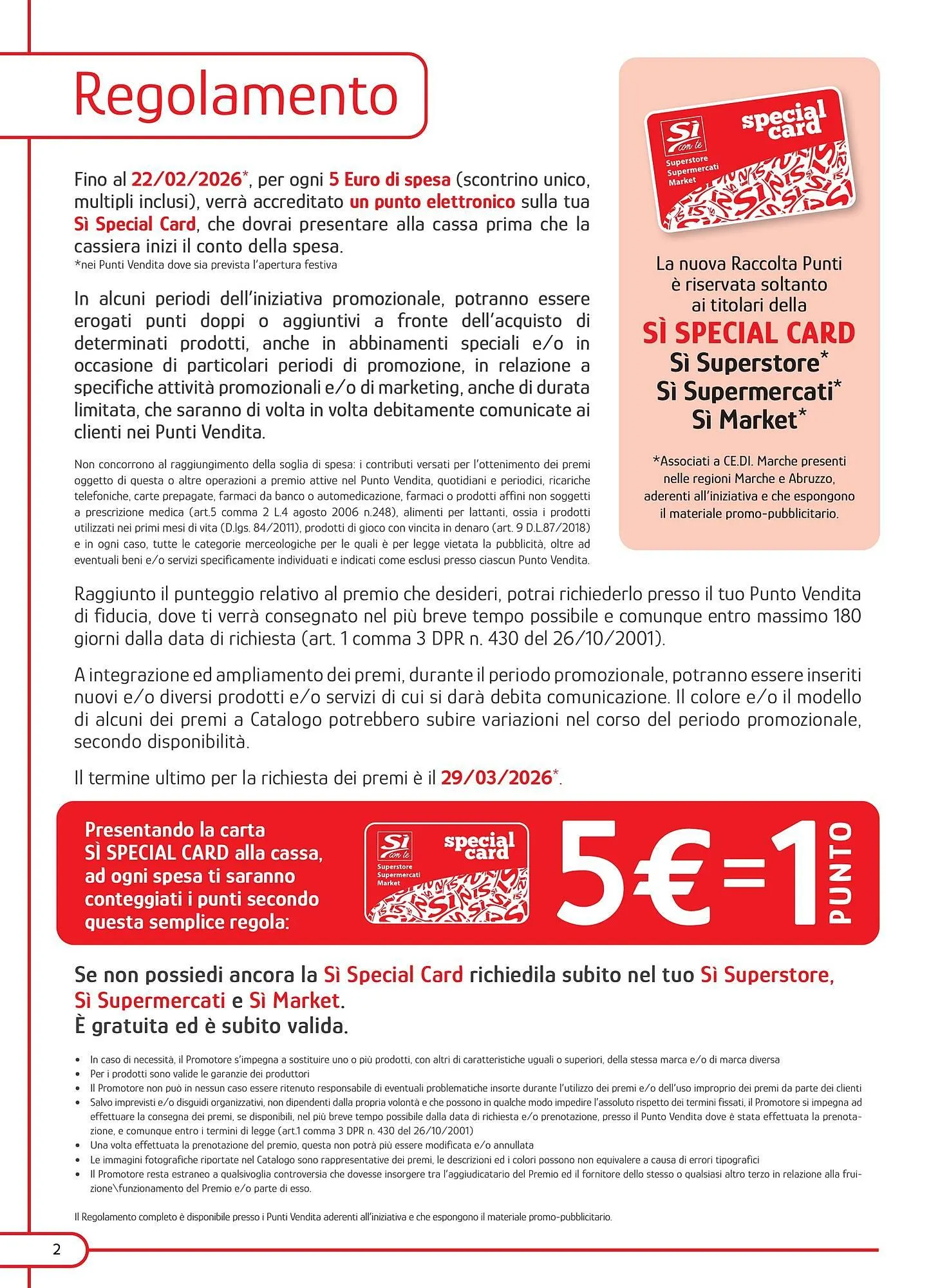 Volantino Sì con te da 8 maggio a 22 febbraio di 2026 - Pagina del volantino 2