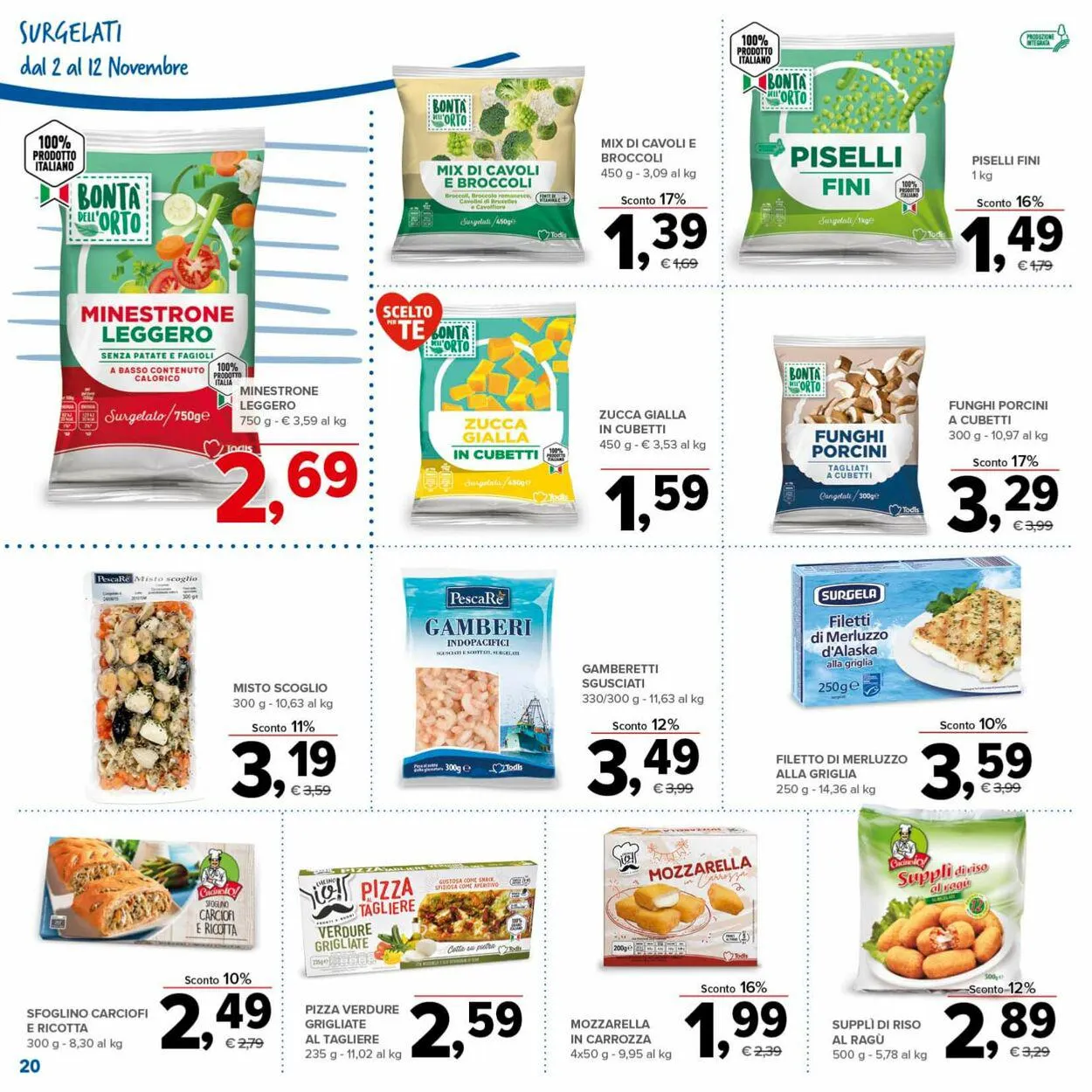 Todis Volantino attuale da 29 novembre a 13 dicembre di 2023 - Pagina del volantino 20