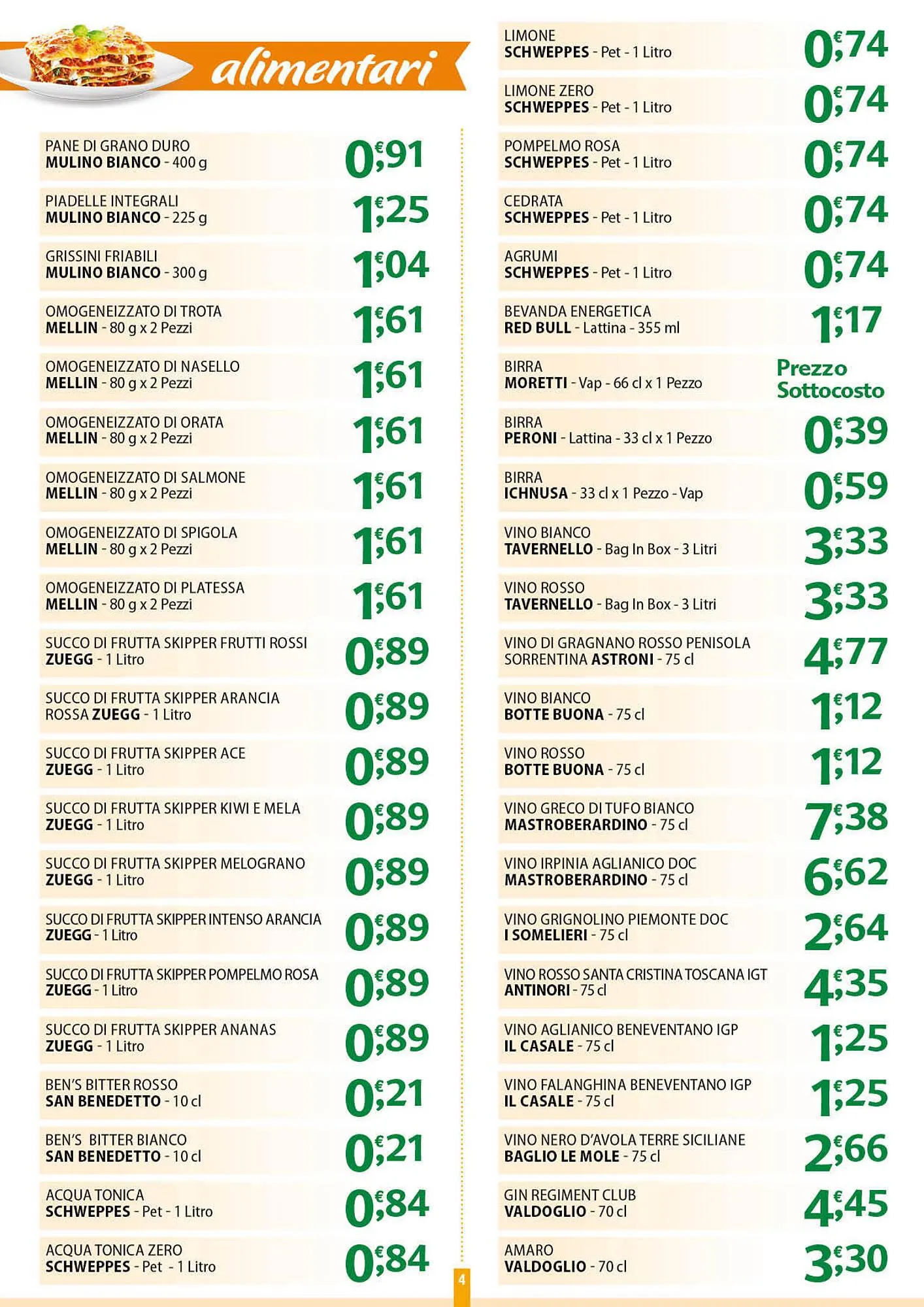 Volantino Gambardella Cash da 19 maggio a 24 maggio di 2025 - Pagina del volantino 4