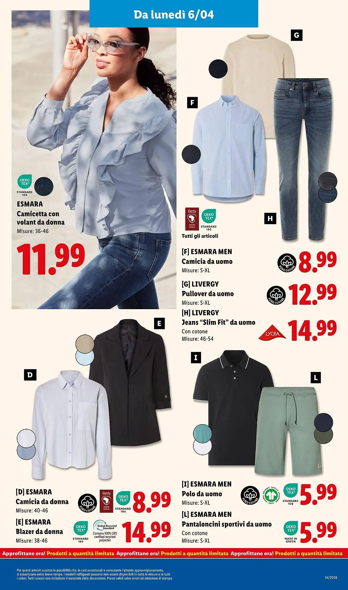 Volantino Lidl da 30 marzo a 8 aprile di 2026 - Pagina del volantino 61