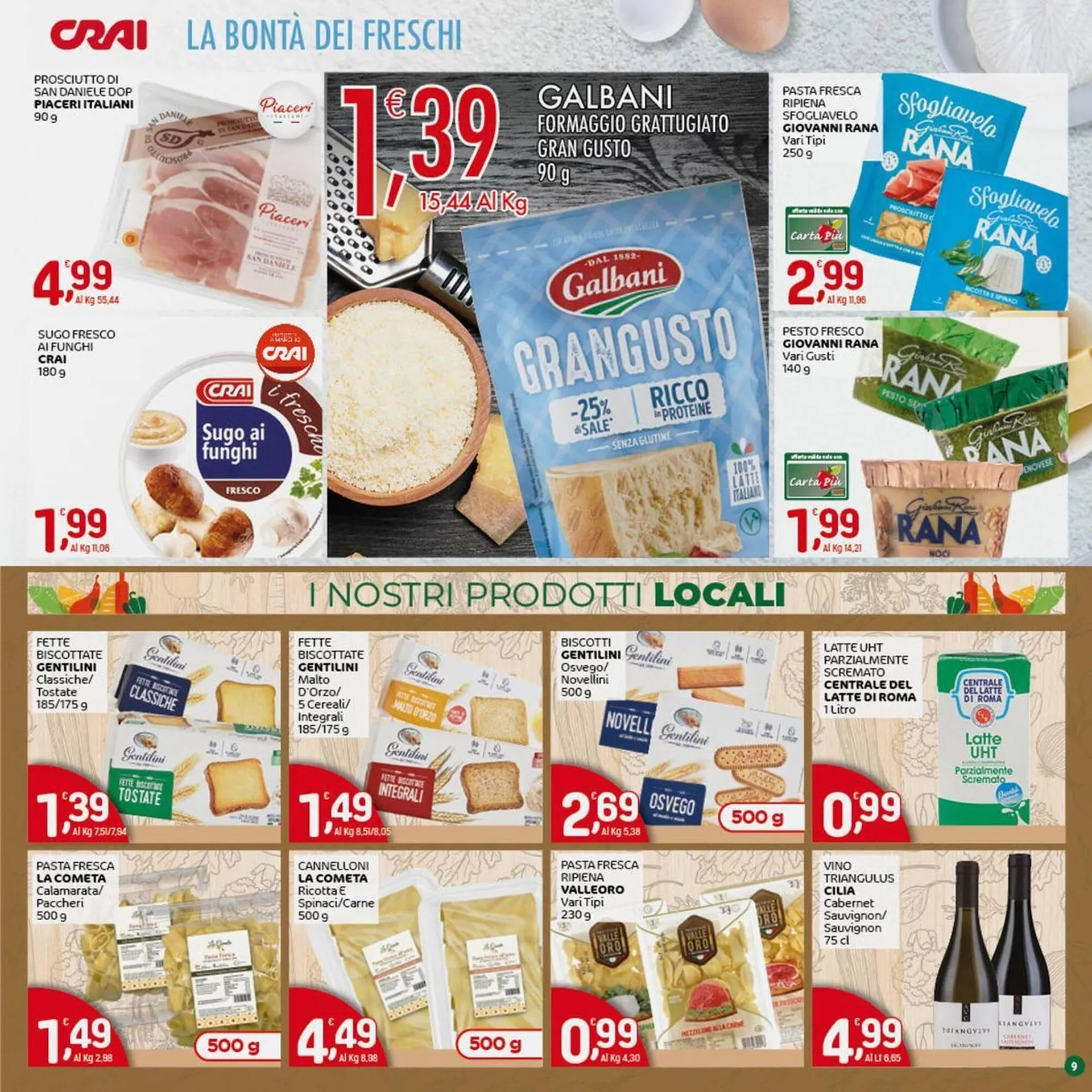 Volantino Crai da 13 novembre a 23 novembre di 2025 - Pagina del volantino 9