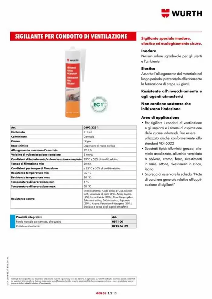 Catalogo generale da 29 aprile a 31 dicembre di 2025 - Pagina del volantino 100