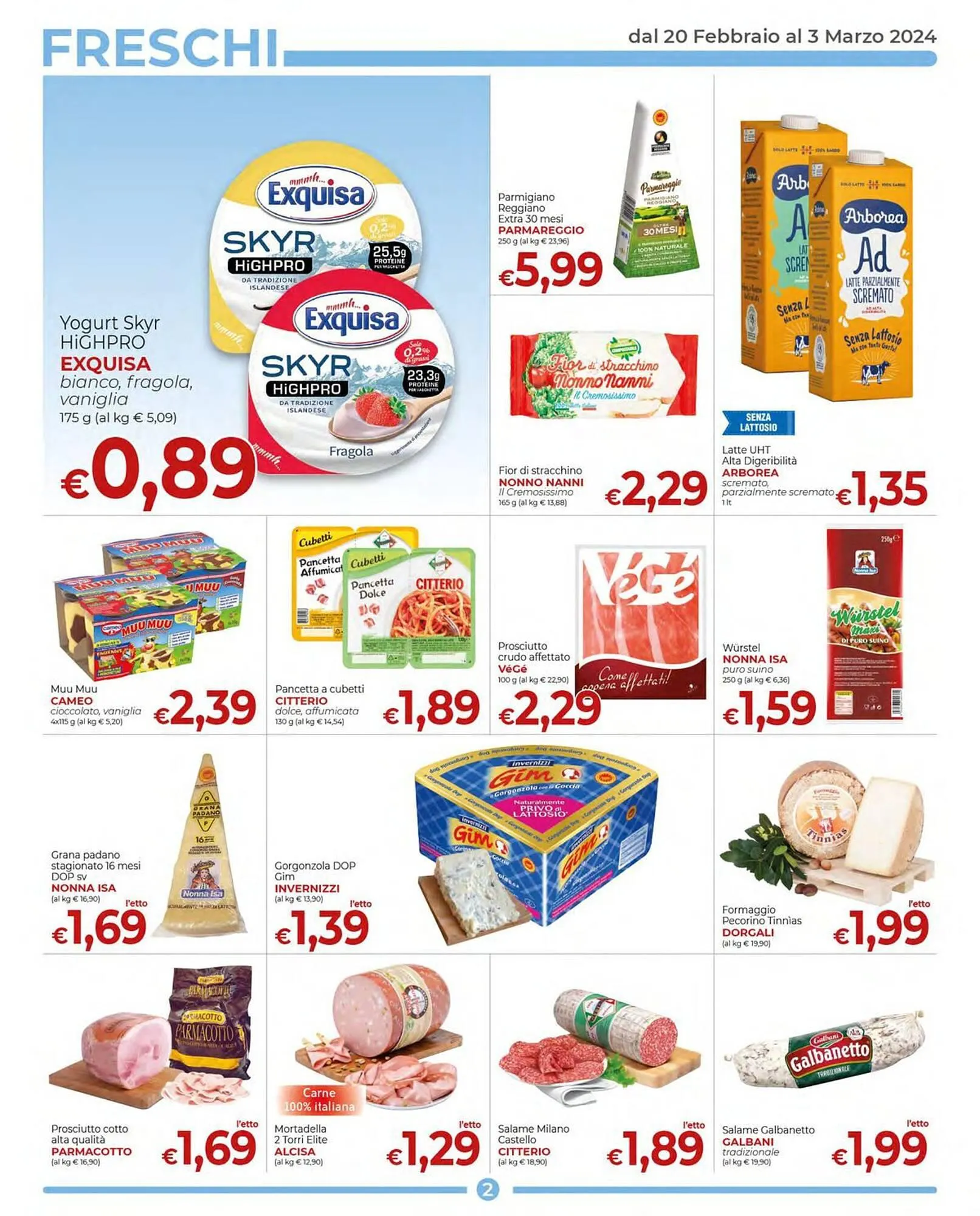 Volantino Supermercati Nonna Isa da 20 febbraio a 3 marzo di 2024 - Pagina del volantino 2