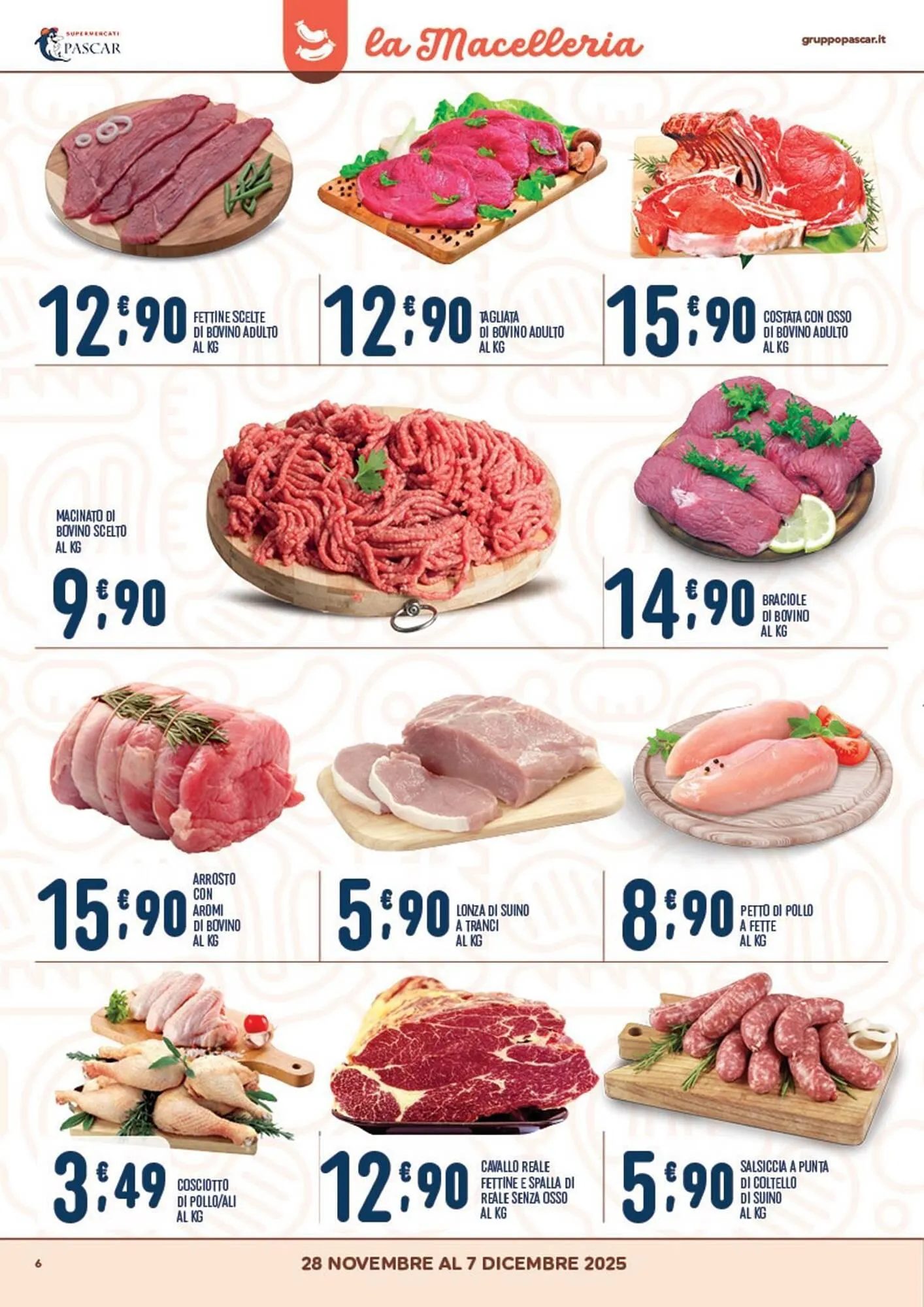 Volantino Gruppo Pascar da 28 novembre a 7 dicembre di 2025 - Pagina del volantino 6