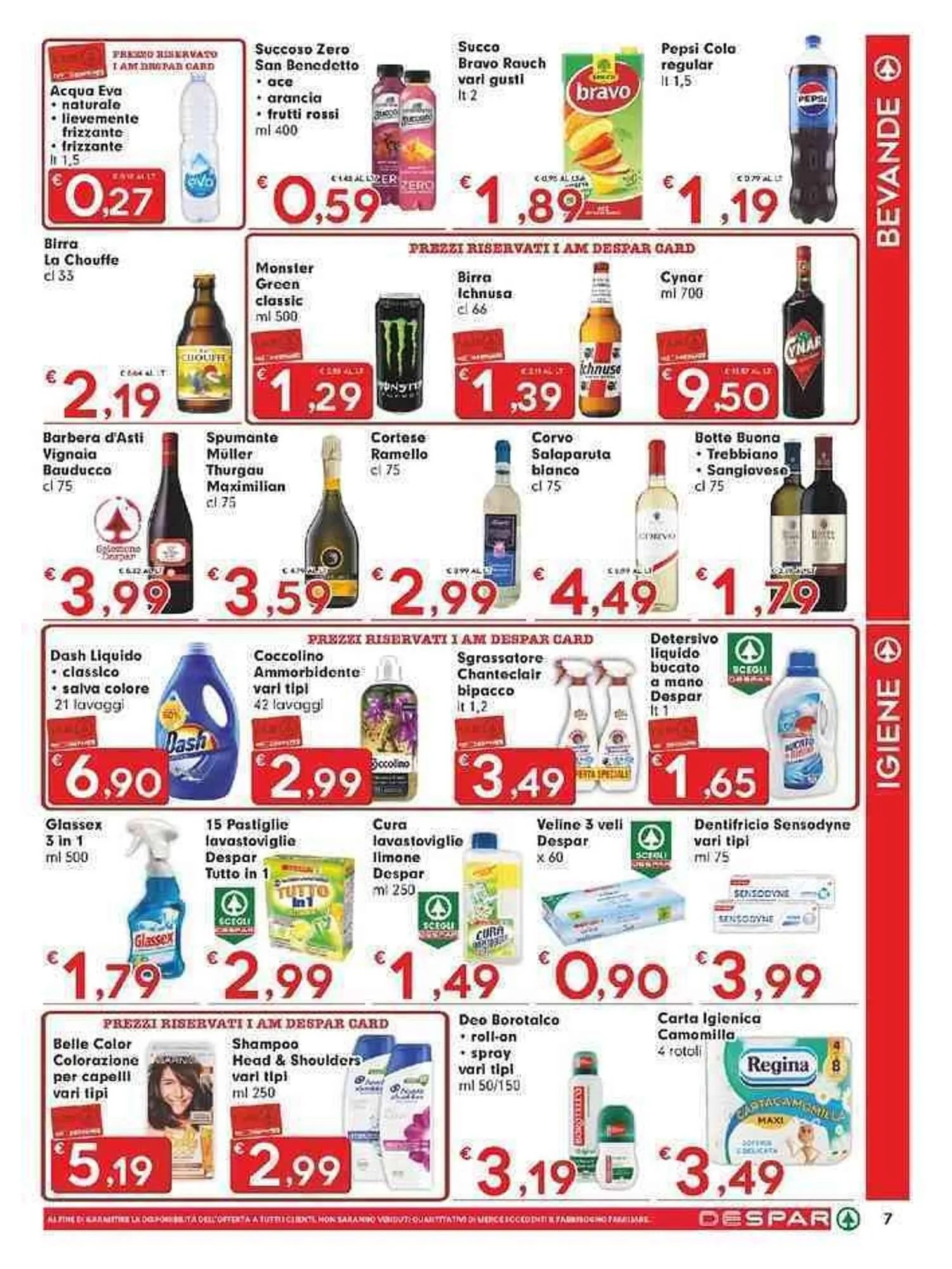 Volantino Despar da 3 aprile a 17 aprile di 2024 - Pagina del volantino 7