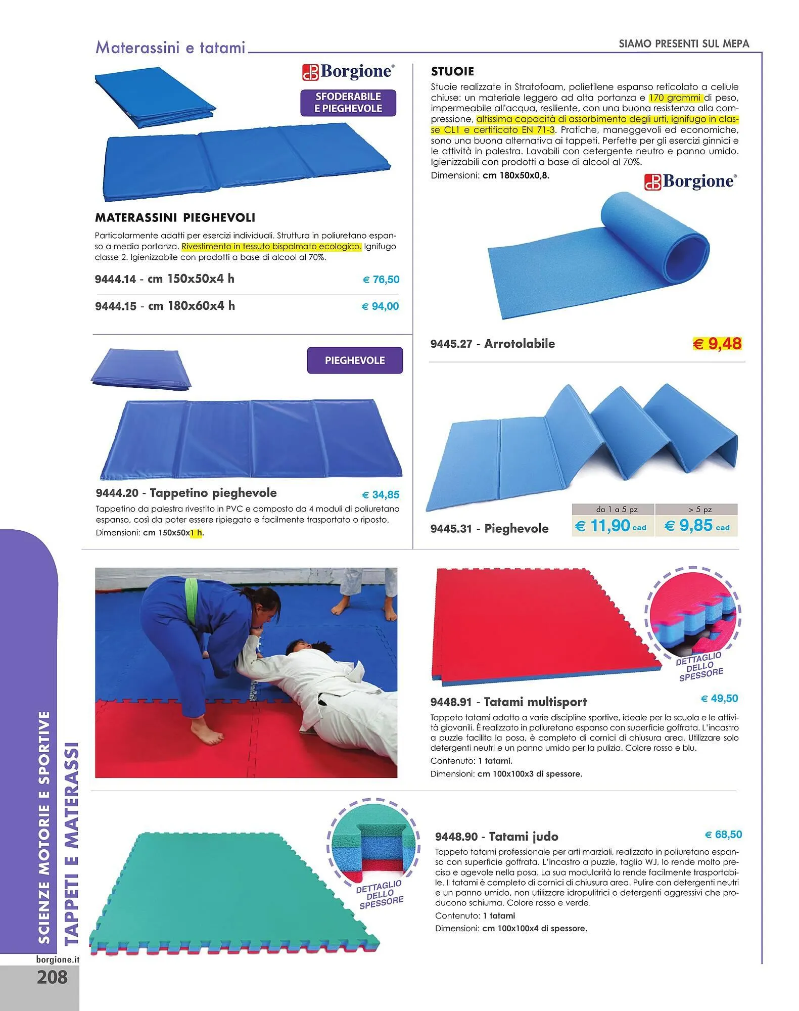 Volantino Borgione Sport da 31 dicembre a 31 dicembre di 2025 - Pagina del volantino 208