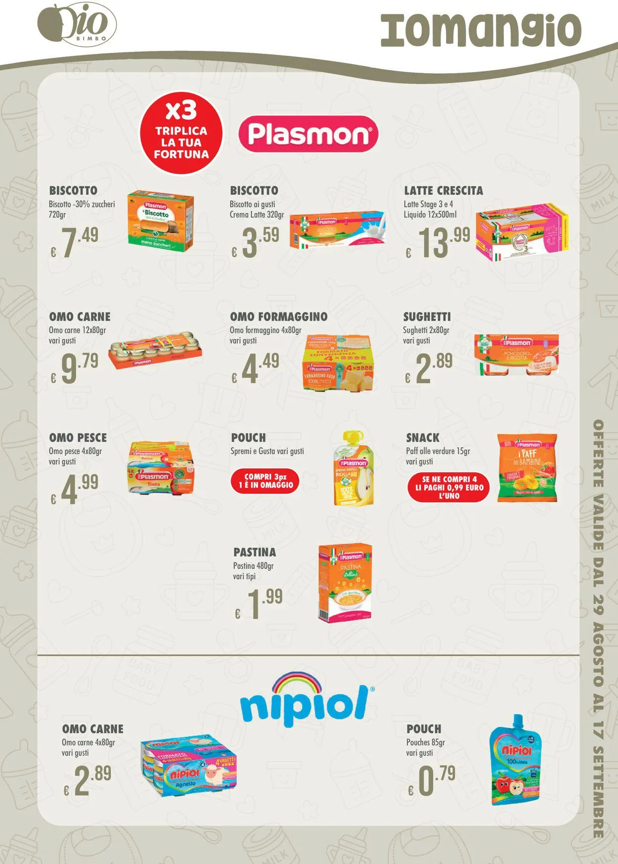Io Bimbo Volantino attuale da 28 agosto a 4 settembre di 2023 - Pagina del volantino 11