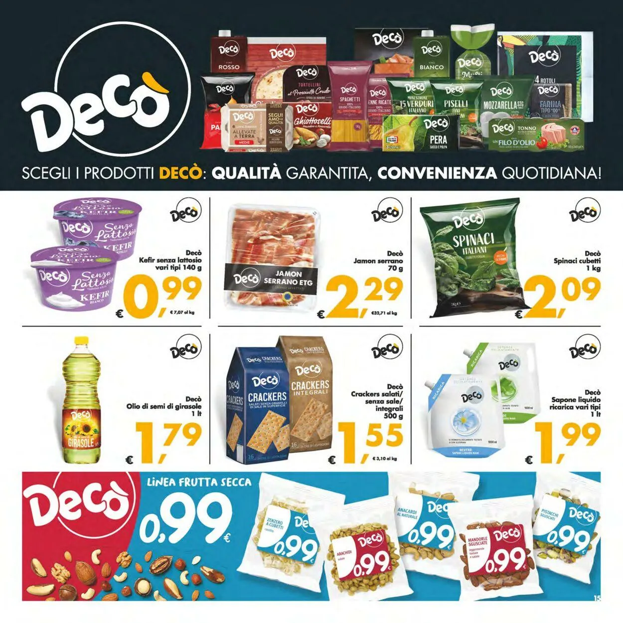 Deco Volantino attuale da 2 settembre a 11 settembre di 2025 - Pagina del volantino 15