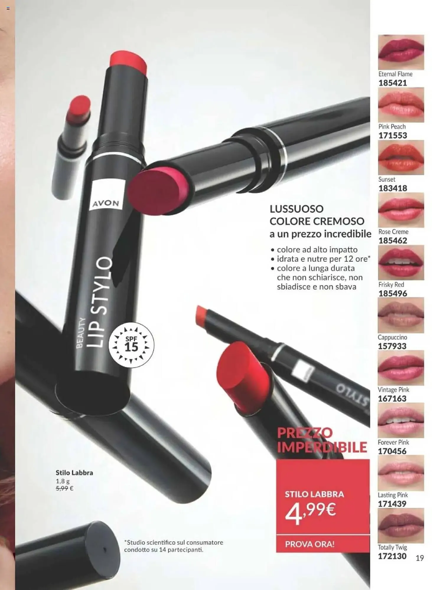 Volantino Avon da 1 aprile a 30 aprile di 2025 - Pagina del volantino 19