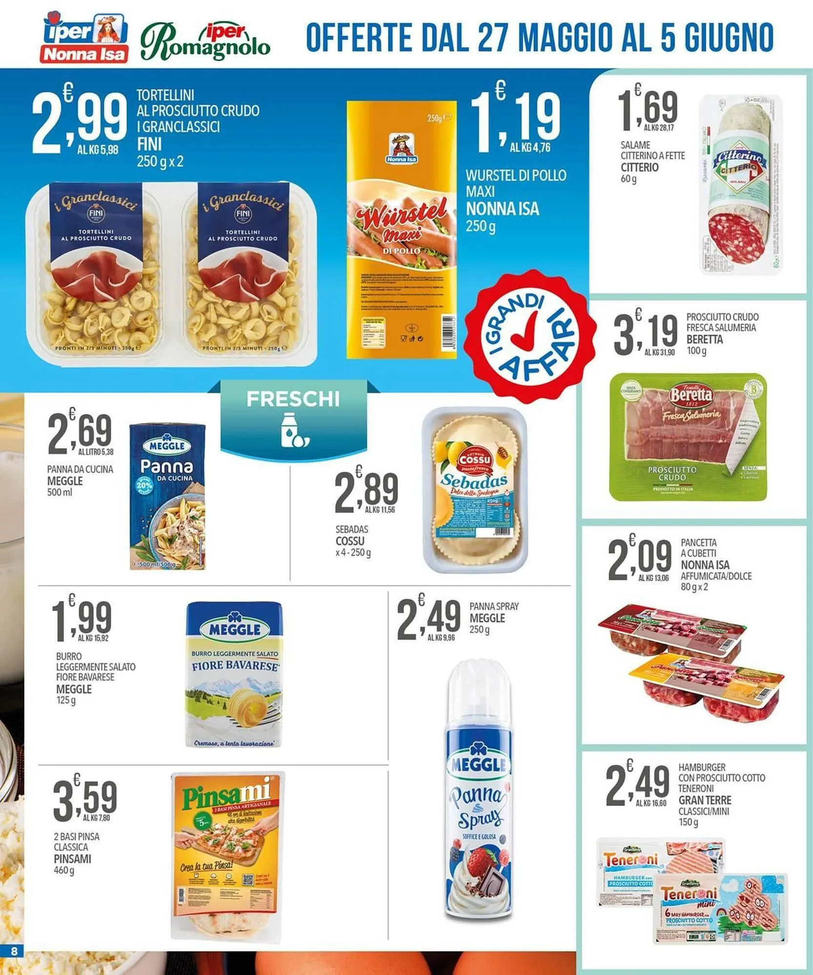 Volantino Iper Nonna Isa da 27 maggio a 5 giugno di 2025 - Pagina del volantino 8