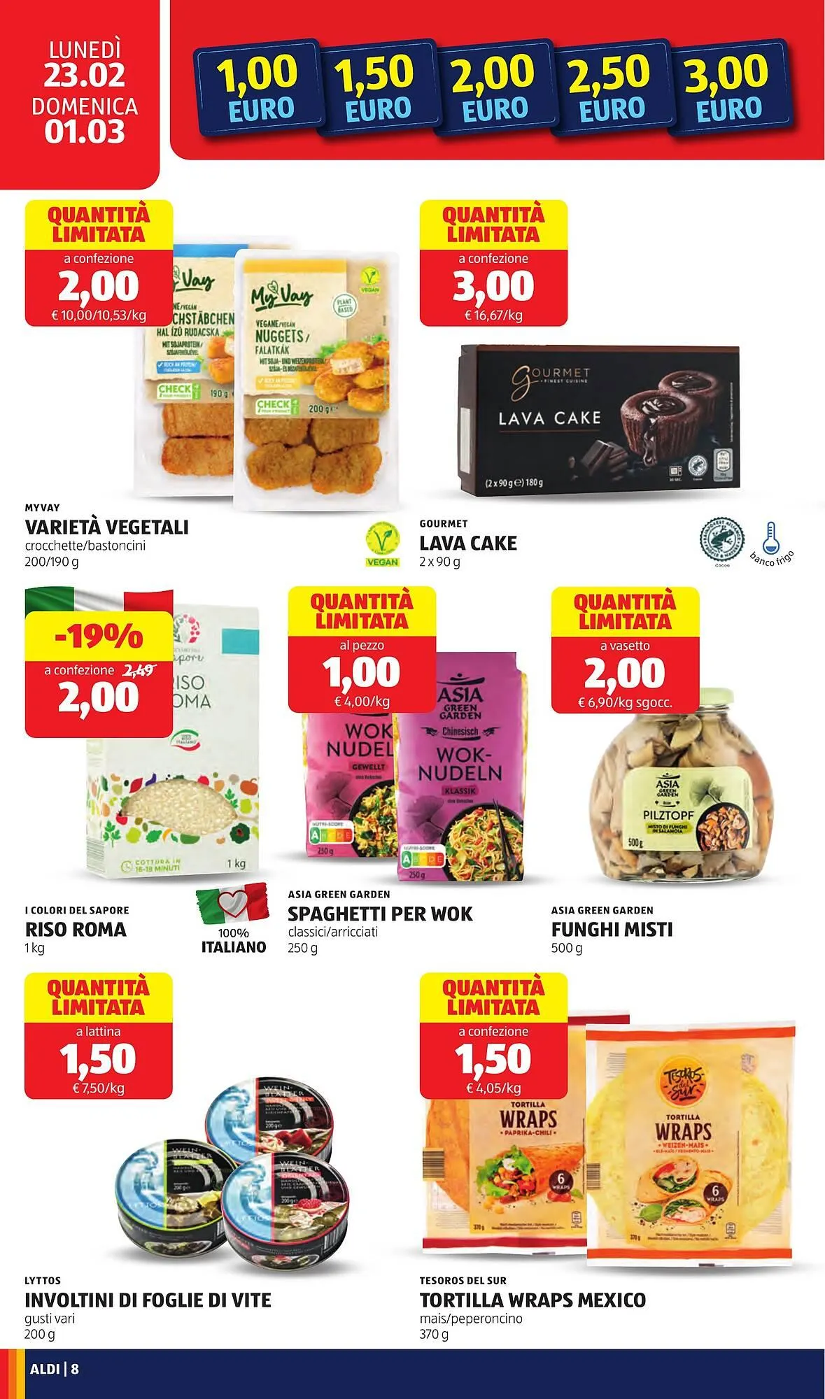 Volantino ALDI da 23 febbraio a 1 marzo di 2026 - Pagina del volantino 8