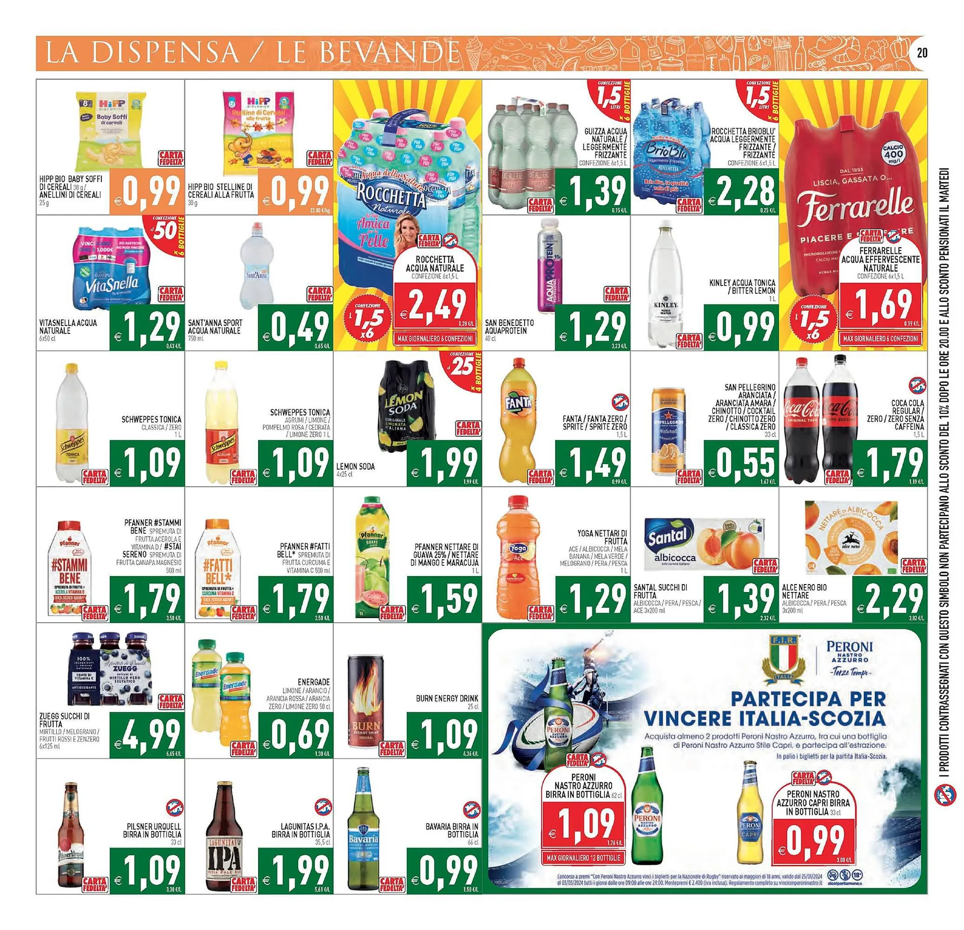 Volantino Supermercati Agorà da 16 febbraio a 25 febbraio di 2024 - Pagina del volantino 19