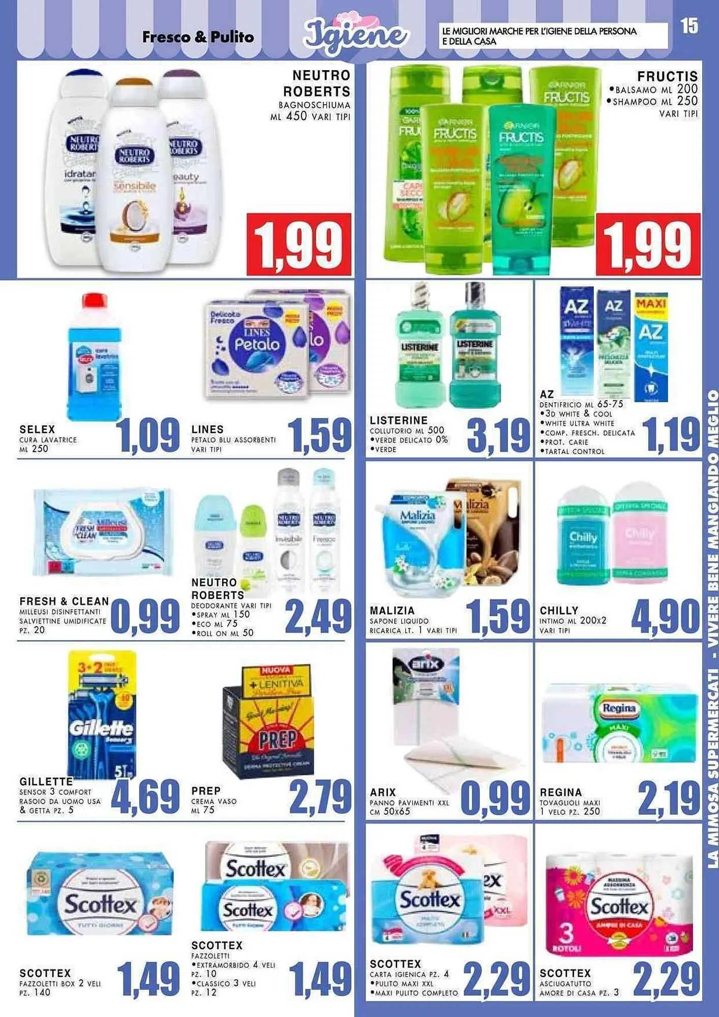 Volantino La Mimosa Supermercati da 16 giugno a 29 giugno di 2025 - Pagina del volantino 15