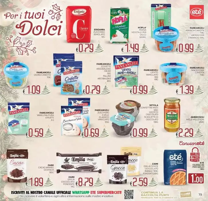 Qualita a prezzo bloccato da 10 dicembre a 26 dicembre di 2024 - Pagina del volantino 19