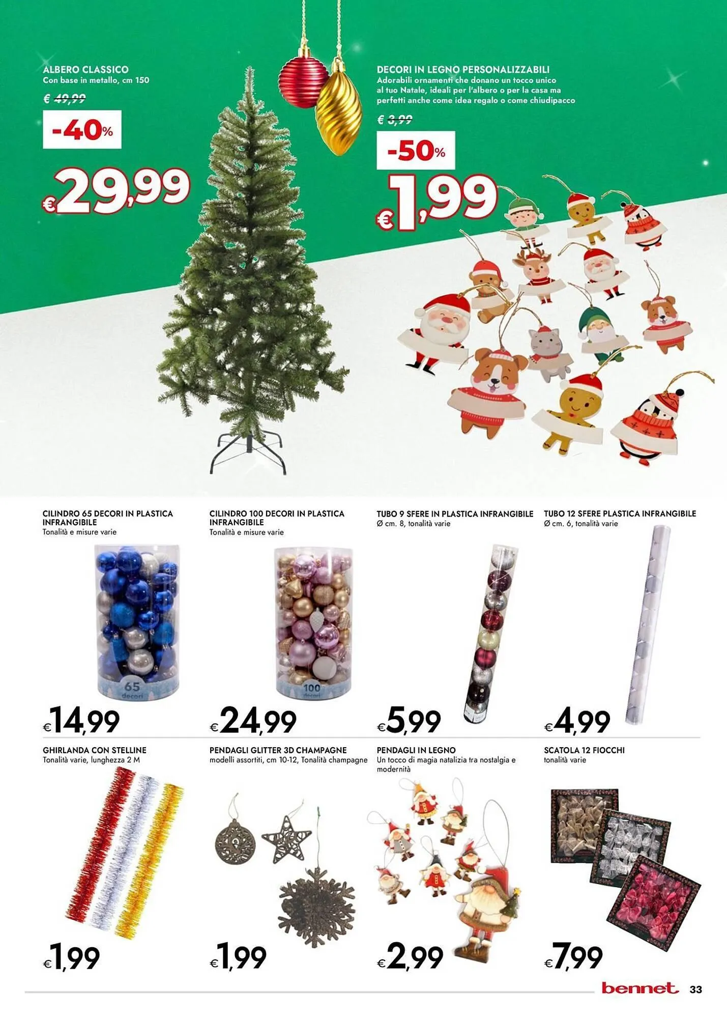 Volantino Bennet da 6 novembre a 23 dicembre di 2025 - Pagina del volantino 33