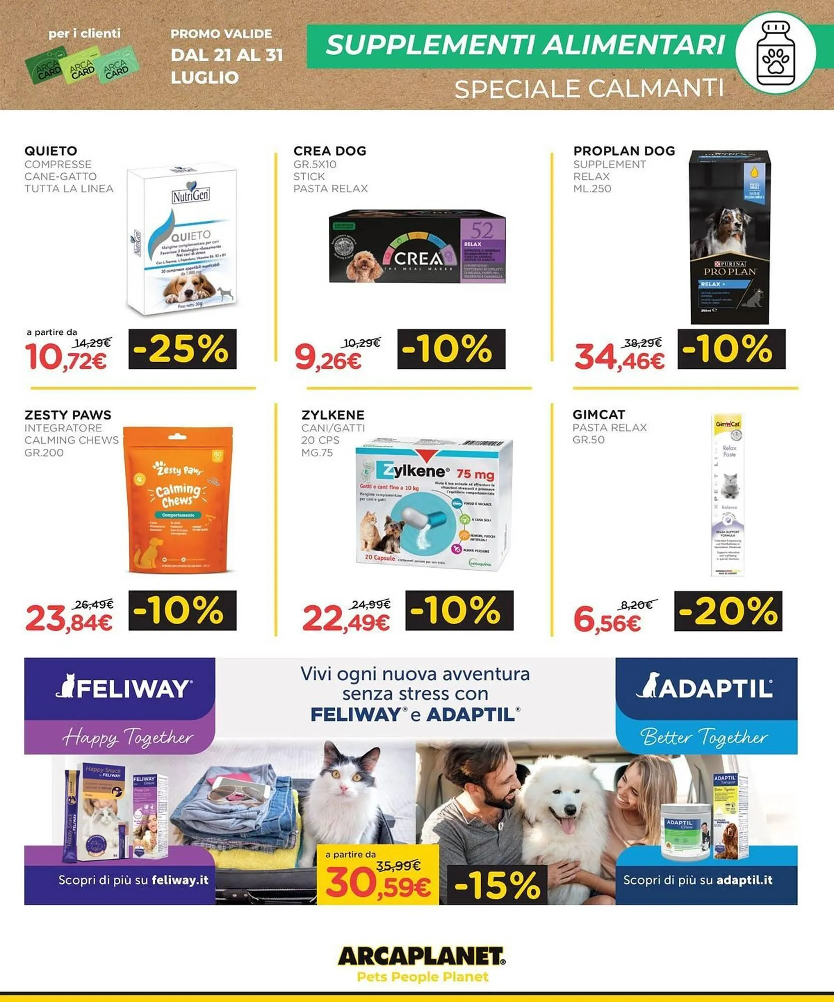 Volantino Arcaplanet da 21 luglio a 27 luglio di 2025 - Pagina del volantino 33