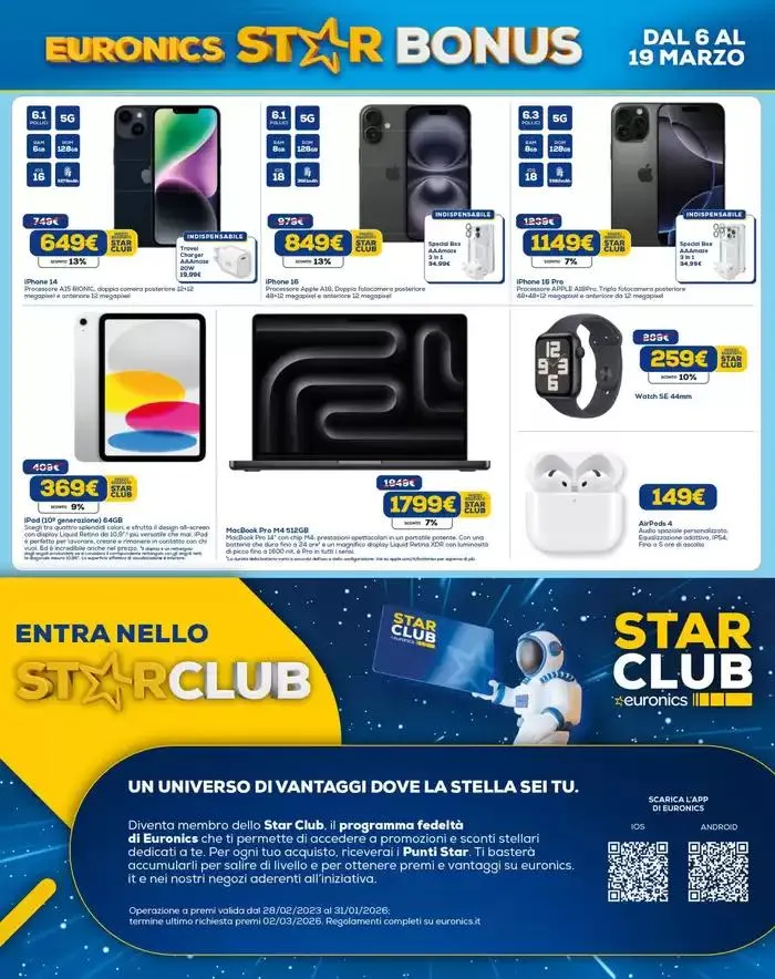 Star bonus 100€ da 6 marzo a 19 marzo di 2025 - Pagina del volantino 26