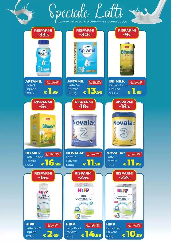 Offerte valide dal 5 dicembre al 6 gennaio da 5 dicembre a 6 gennaio di 2025 - Pagina del volantino 34