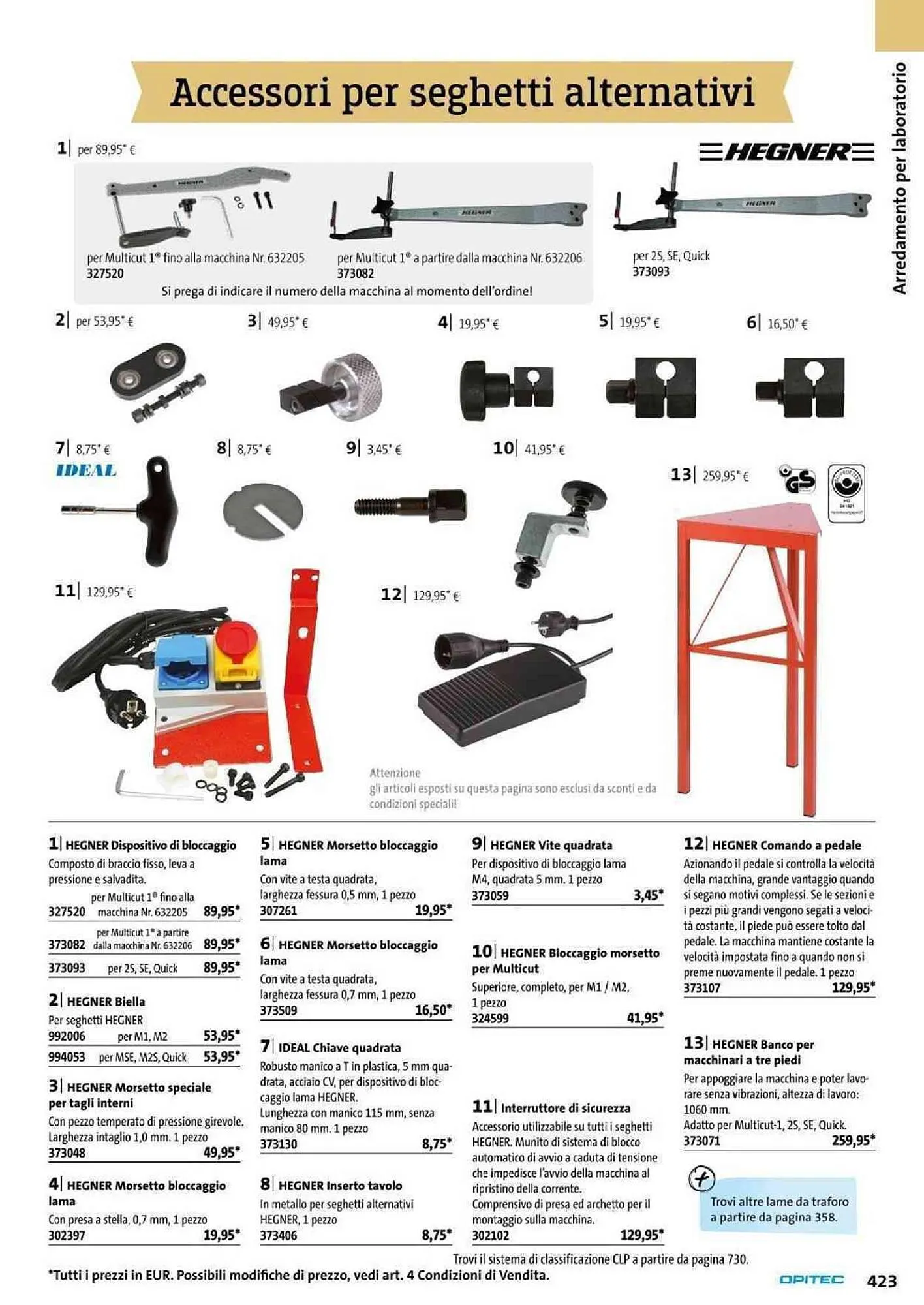 Volantino Opitec da 6 gennaio a 31 agosto di 2024 - Pagina del volantino 423