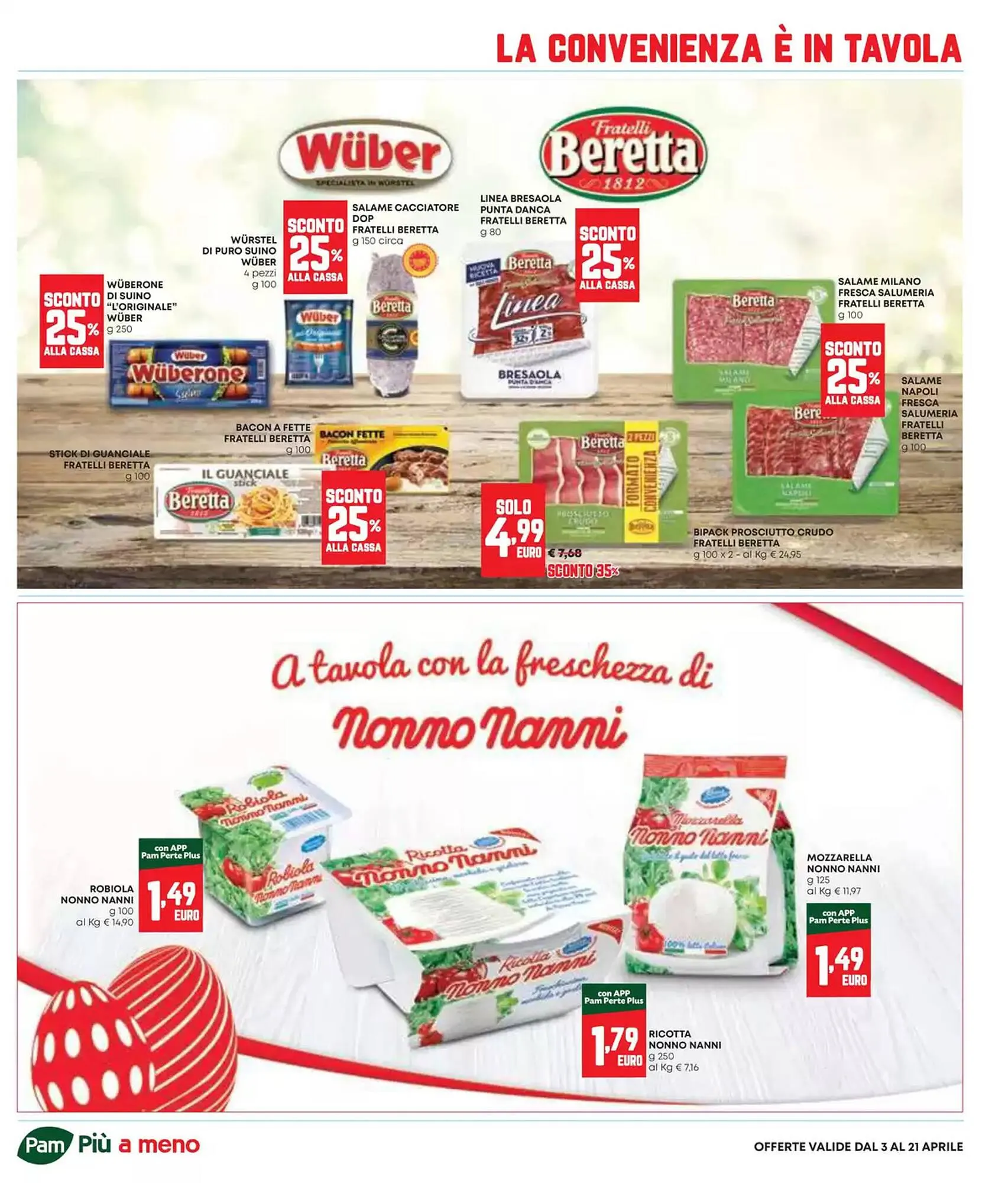 Volantino Pam da 3 aprile a 21 aprile di 2025 - Pagina del volantino 7