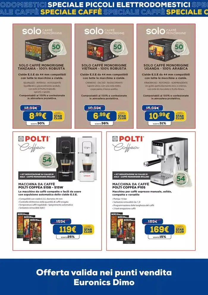 Speciale caffe piccoli elettrodomestici da 10 marzo a 23 marzo di 2025 - Pagina del volantino 12