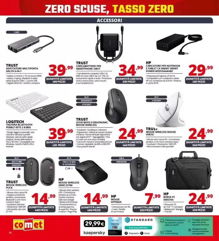 Zero scusa, tasso zero da Comet! da 3 aprile a 16 aprile di 2025 - Pagina del volantino 18