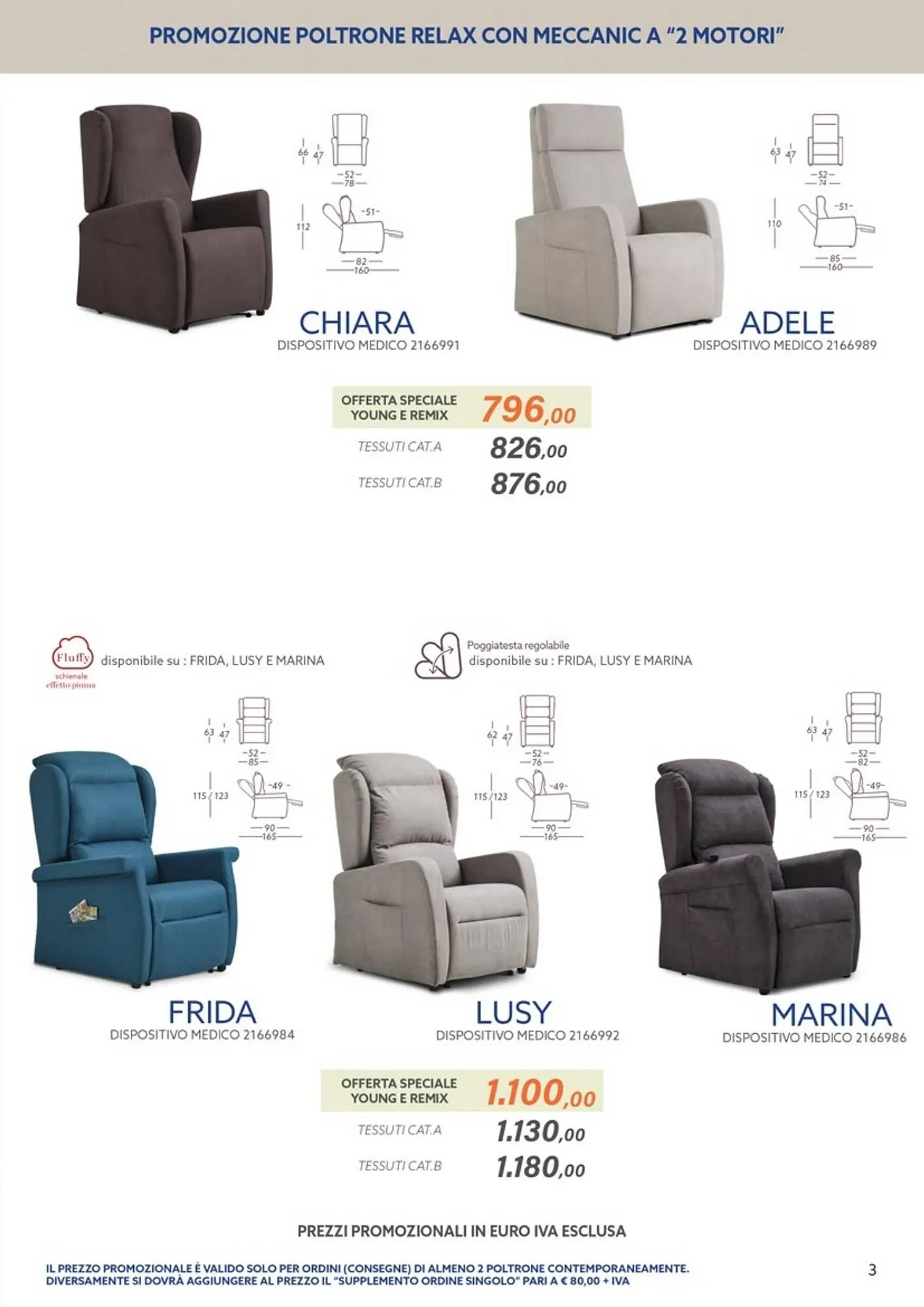Volantino Outlet Divani da 15 ottobre a 31 dicembre di 2024 - Pagina del volantino 3