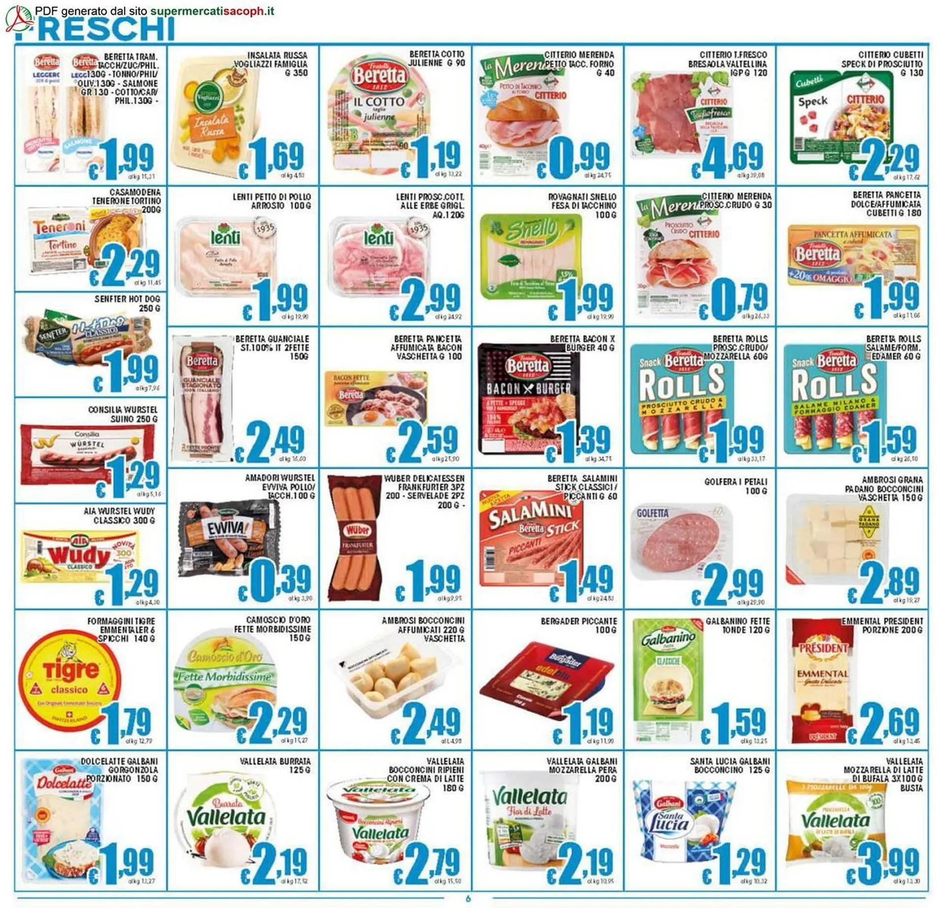 Volantino Sacoph da 27 novembre a 5 dicembre di 2025 - Pagina del volantino 6