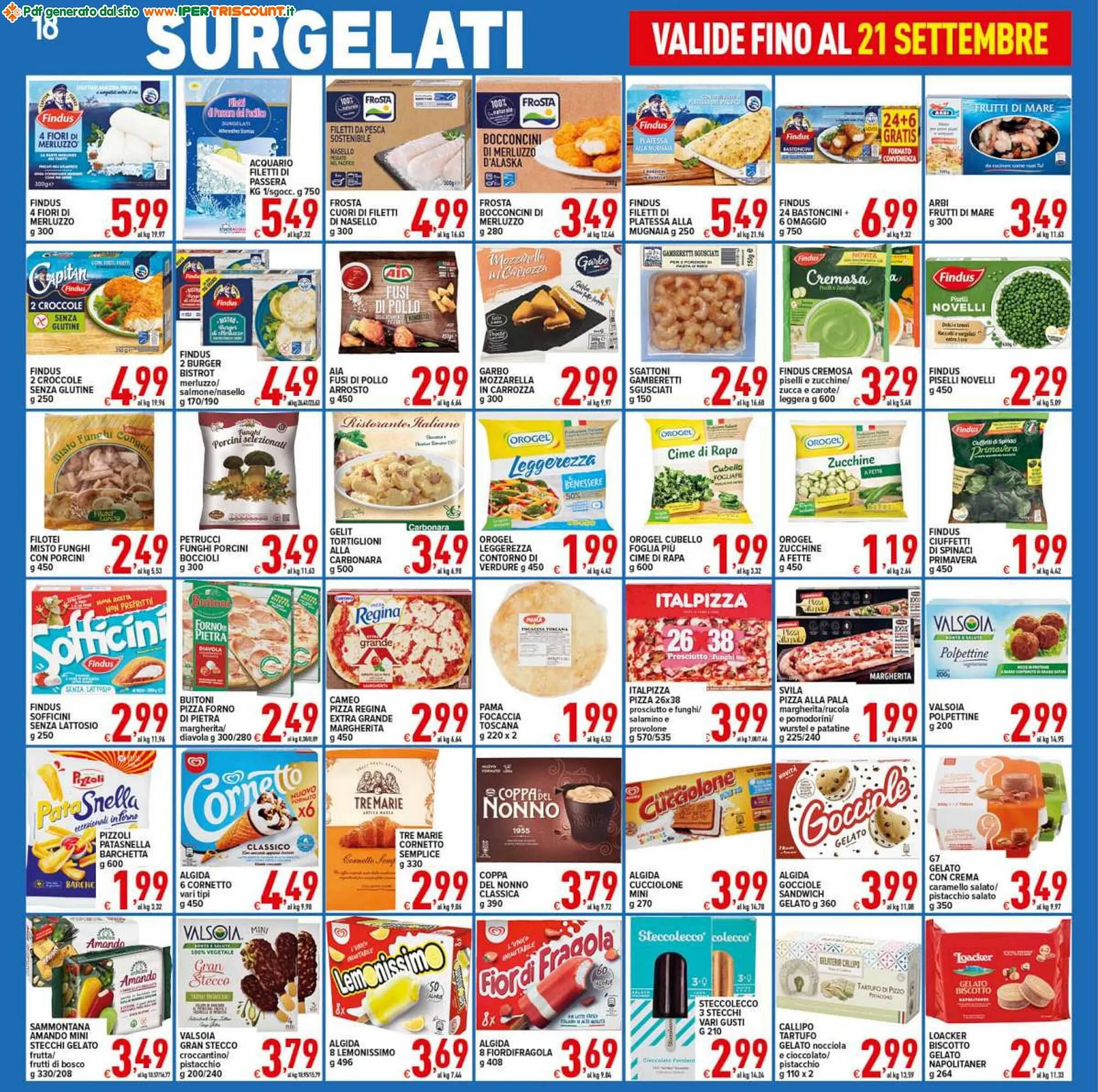 Volantino Iper Triscount da 13 settembre a 21 settembre di 2023 - Pagina del volantino 18