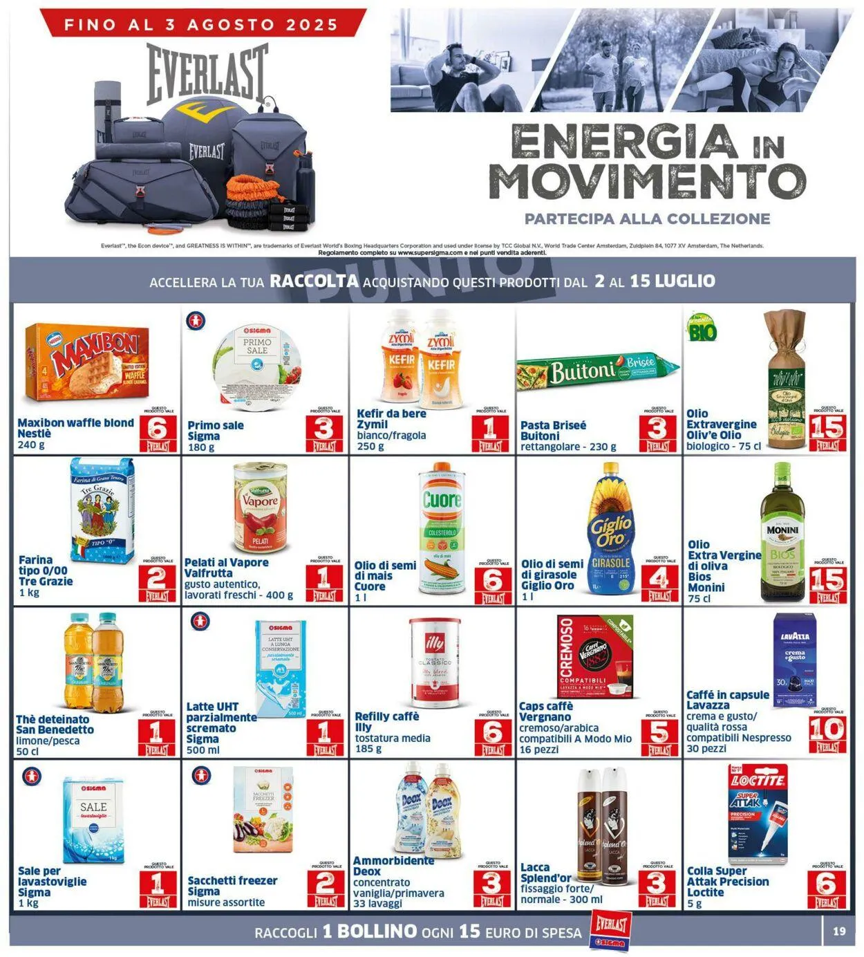 Sigma - Bologna Volantino attuale da 2 luglio a 15 luglio di 2025 - Pagina del volantino 19